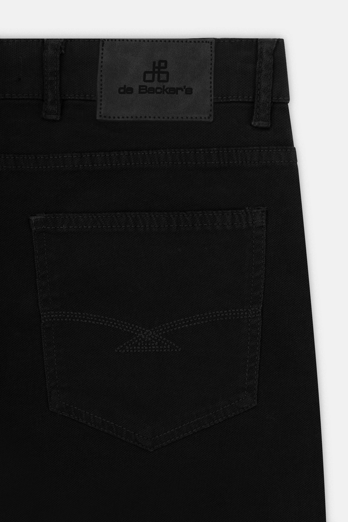 Black Gabardine Pant - 4