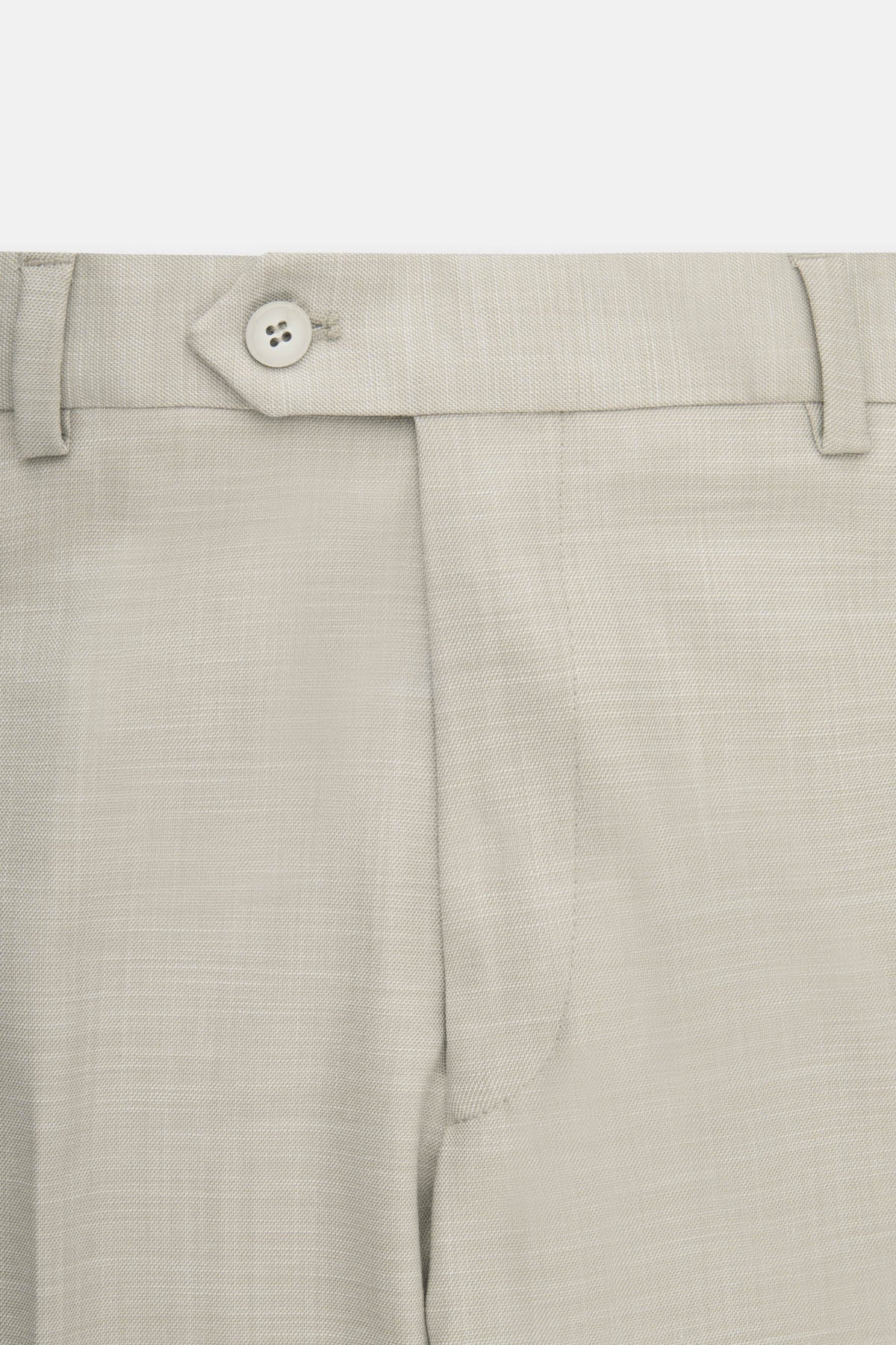 Patterned Light Beige Chino Classic pant - 2
