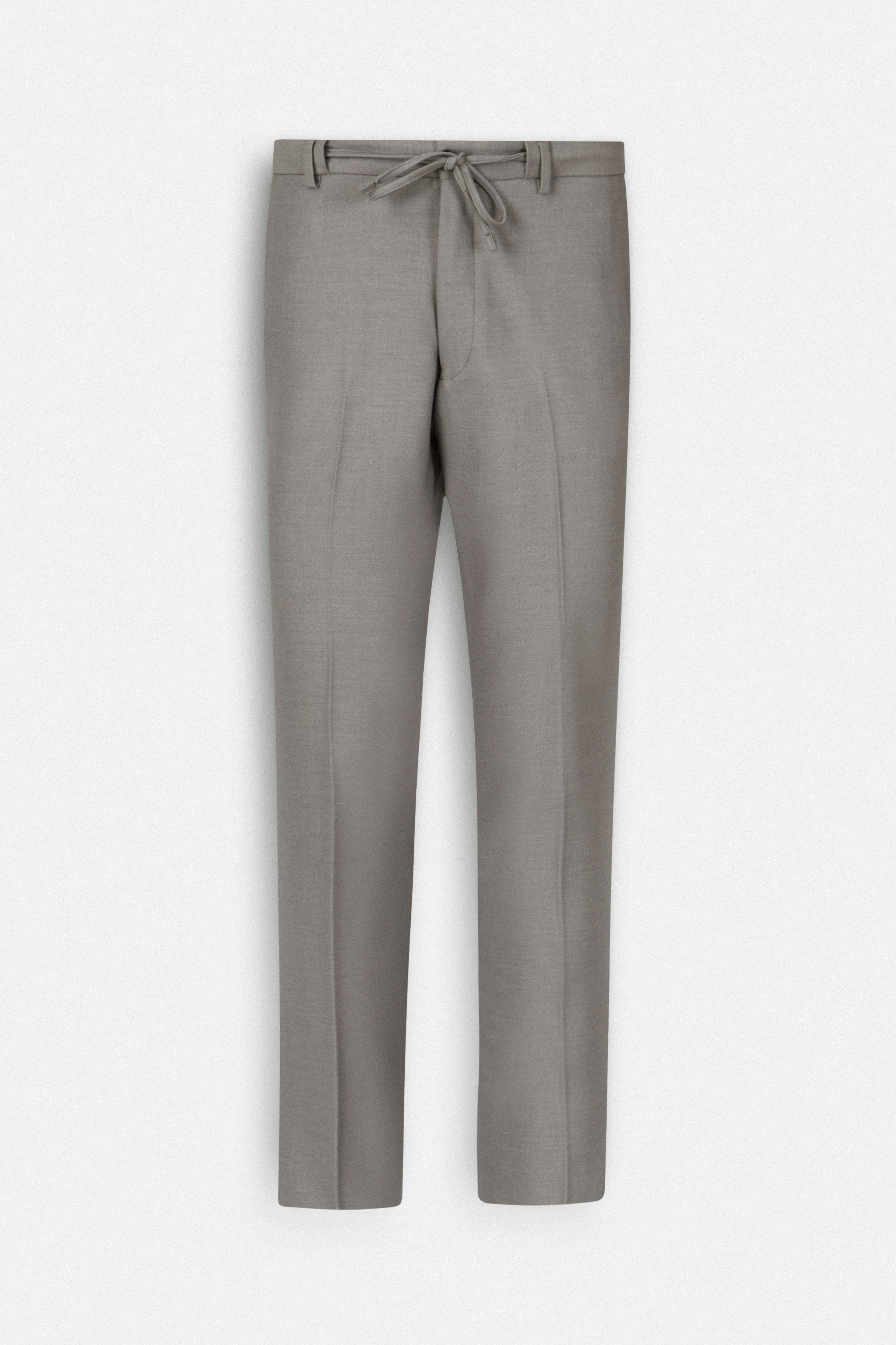 بنطلون تشينو رمادي داكن