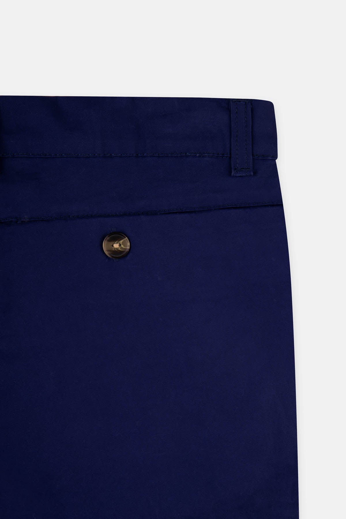 Navy Gabardine Short - De Backers - 4