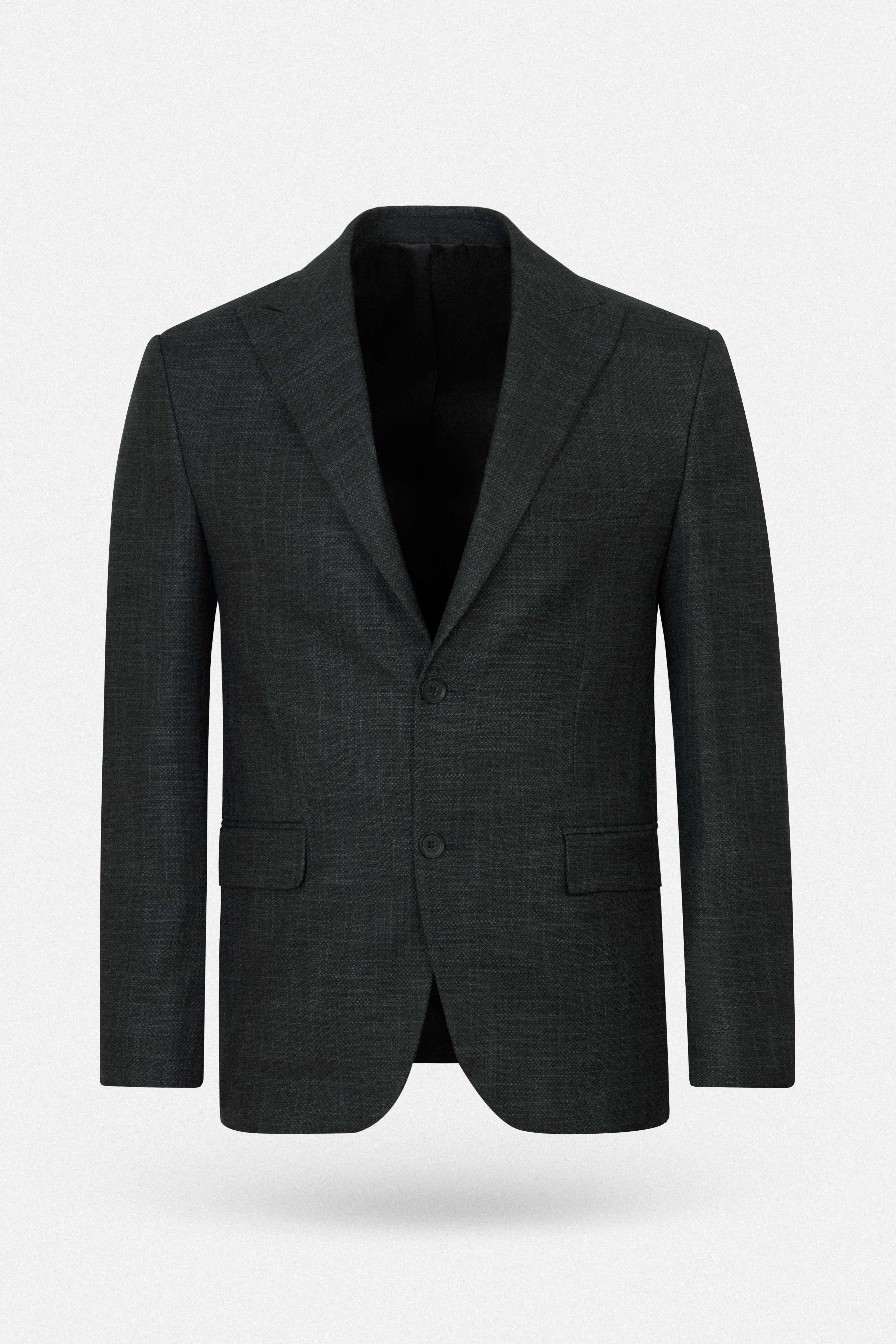 Jacquard Black Blazer