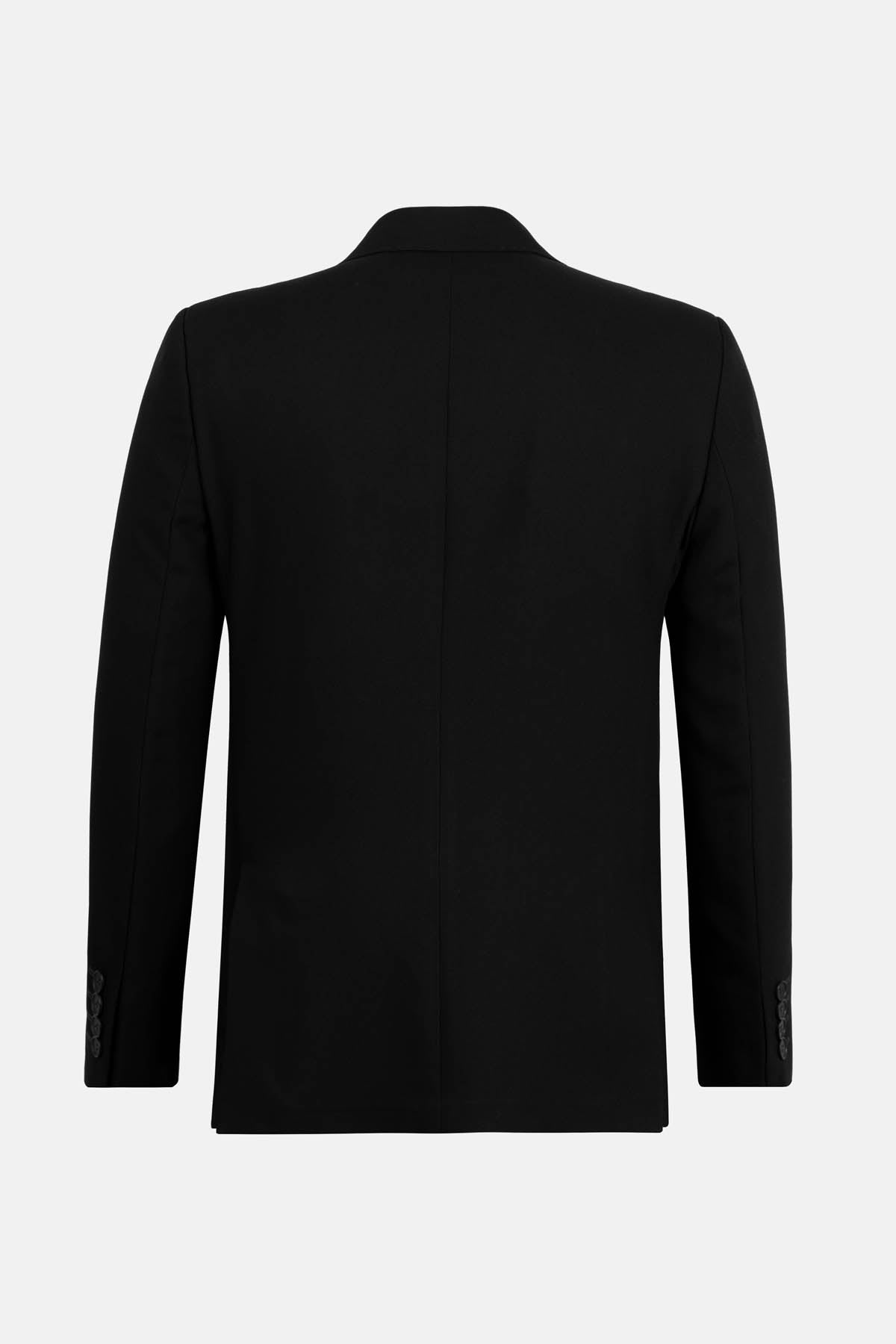 Tweed Black Blazer - 5