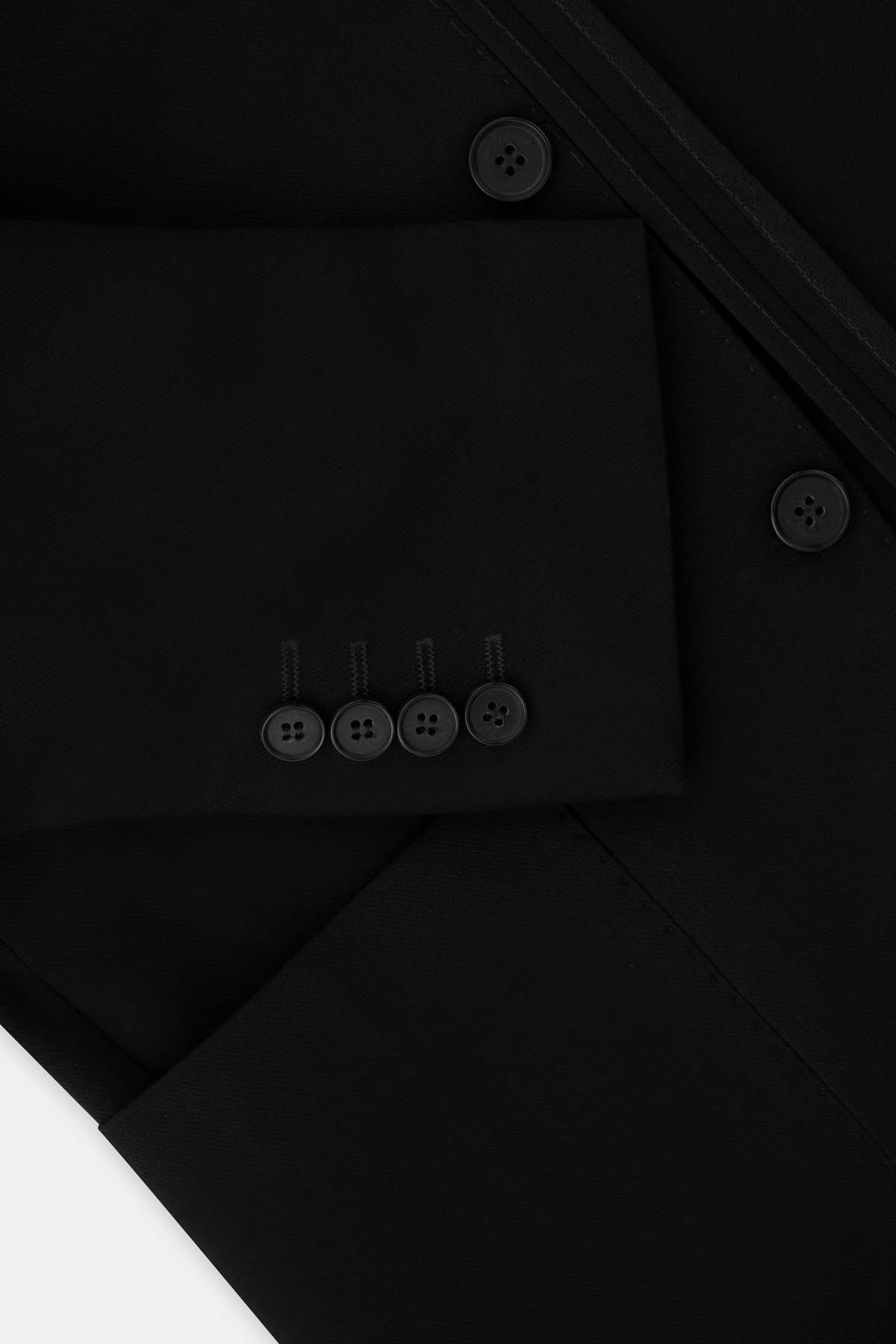 Tweed Black Blazer - 4