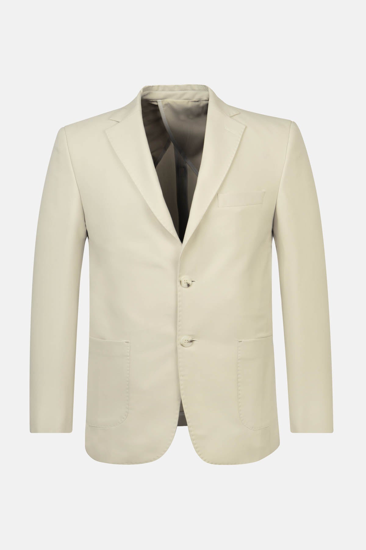 Tweed Light Beige Blazer - 1