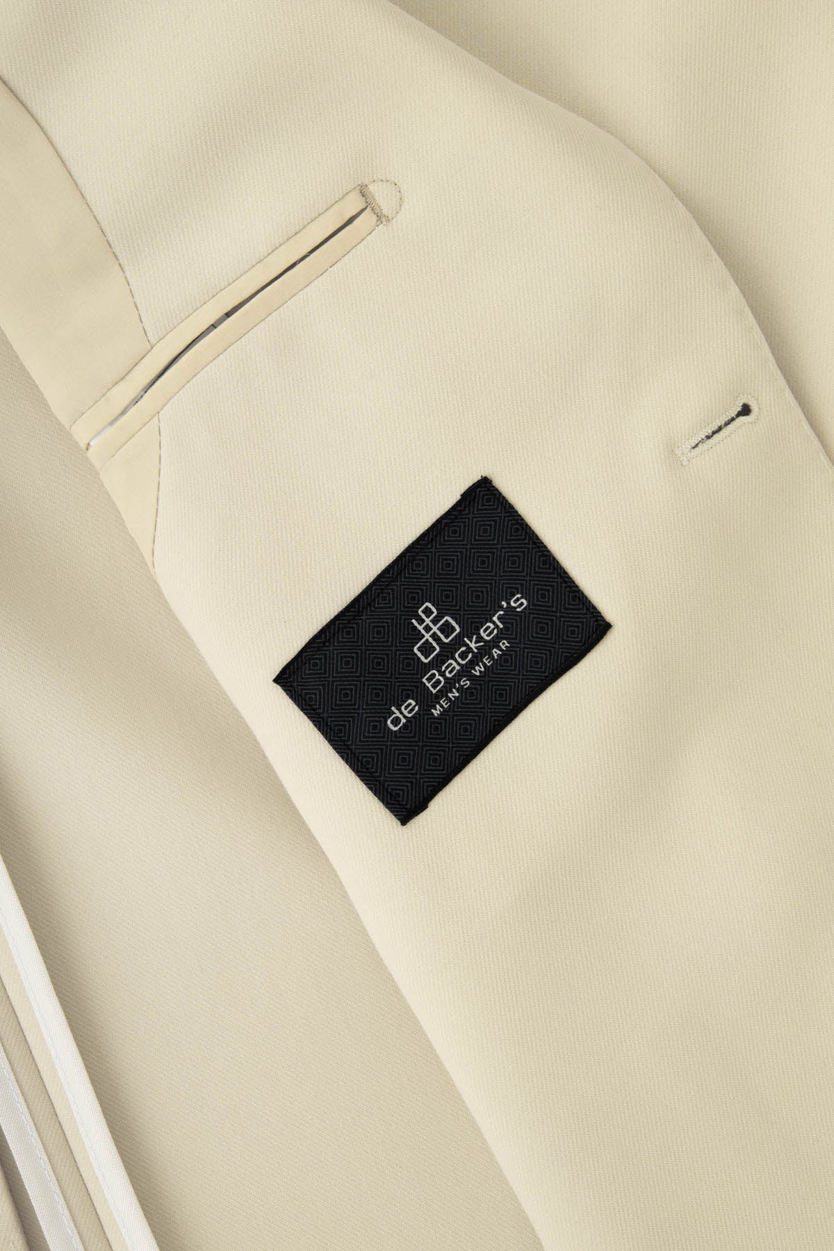 Tweed Light Beige Blazer - 3