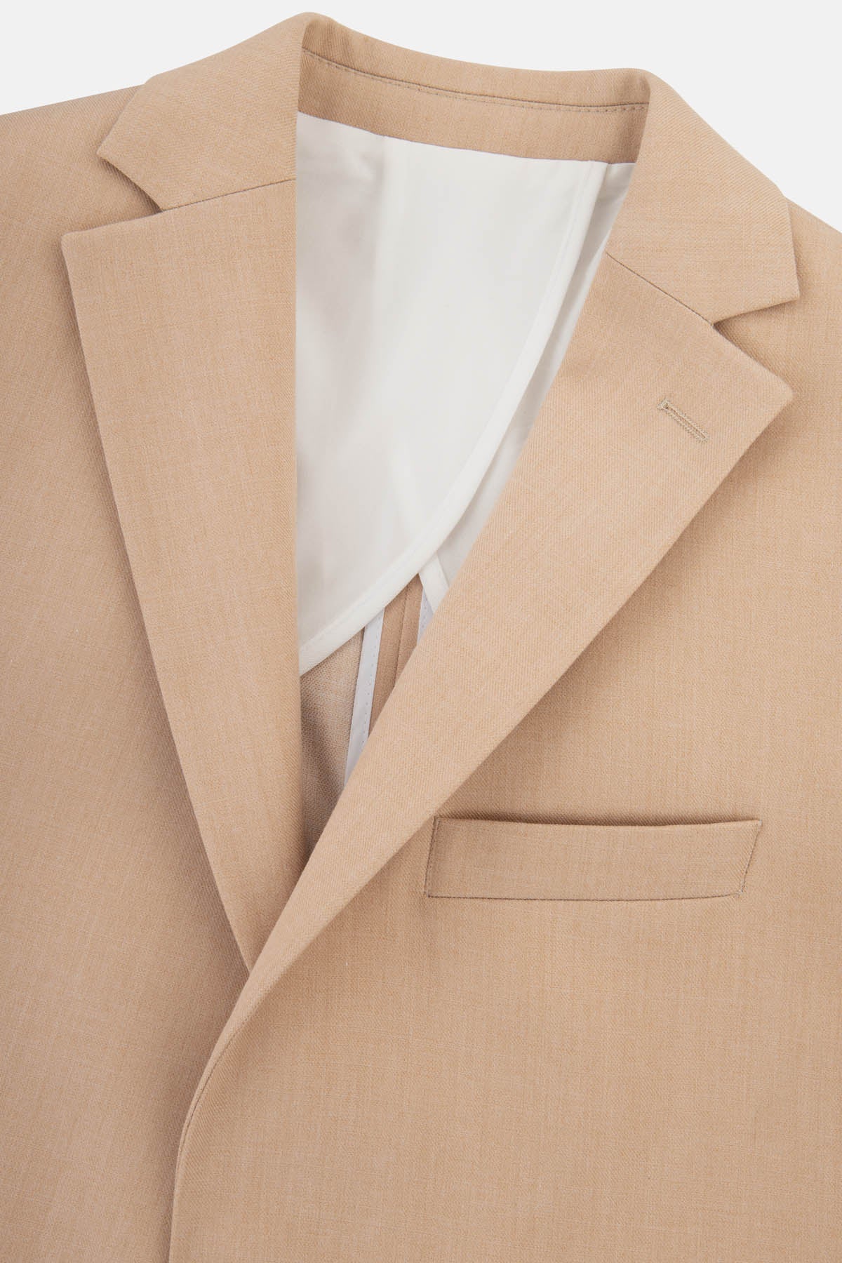 Tweed Tan Blazer - 2