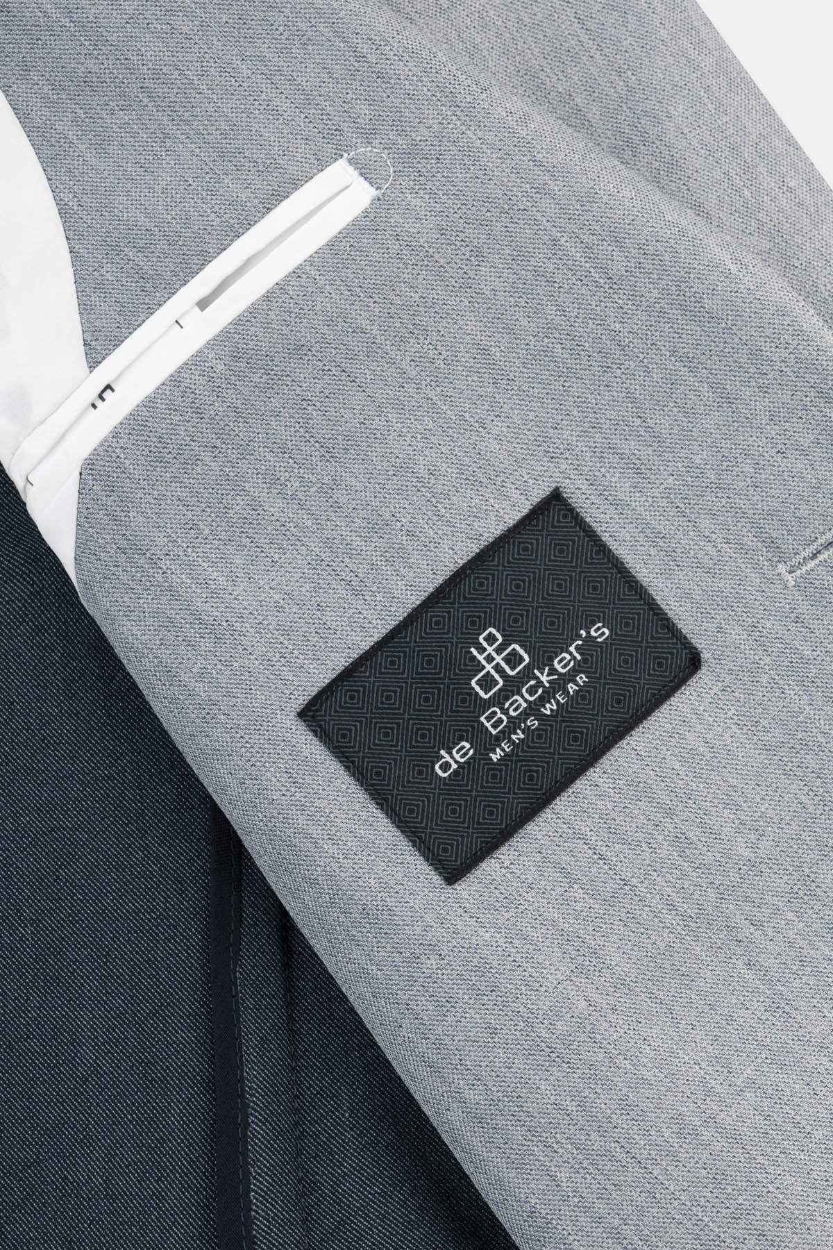 Tweed Light Blue Blazer - 3