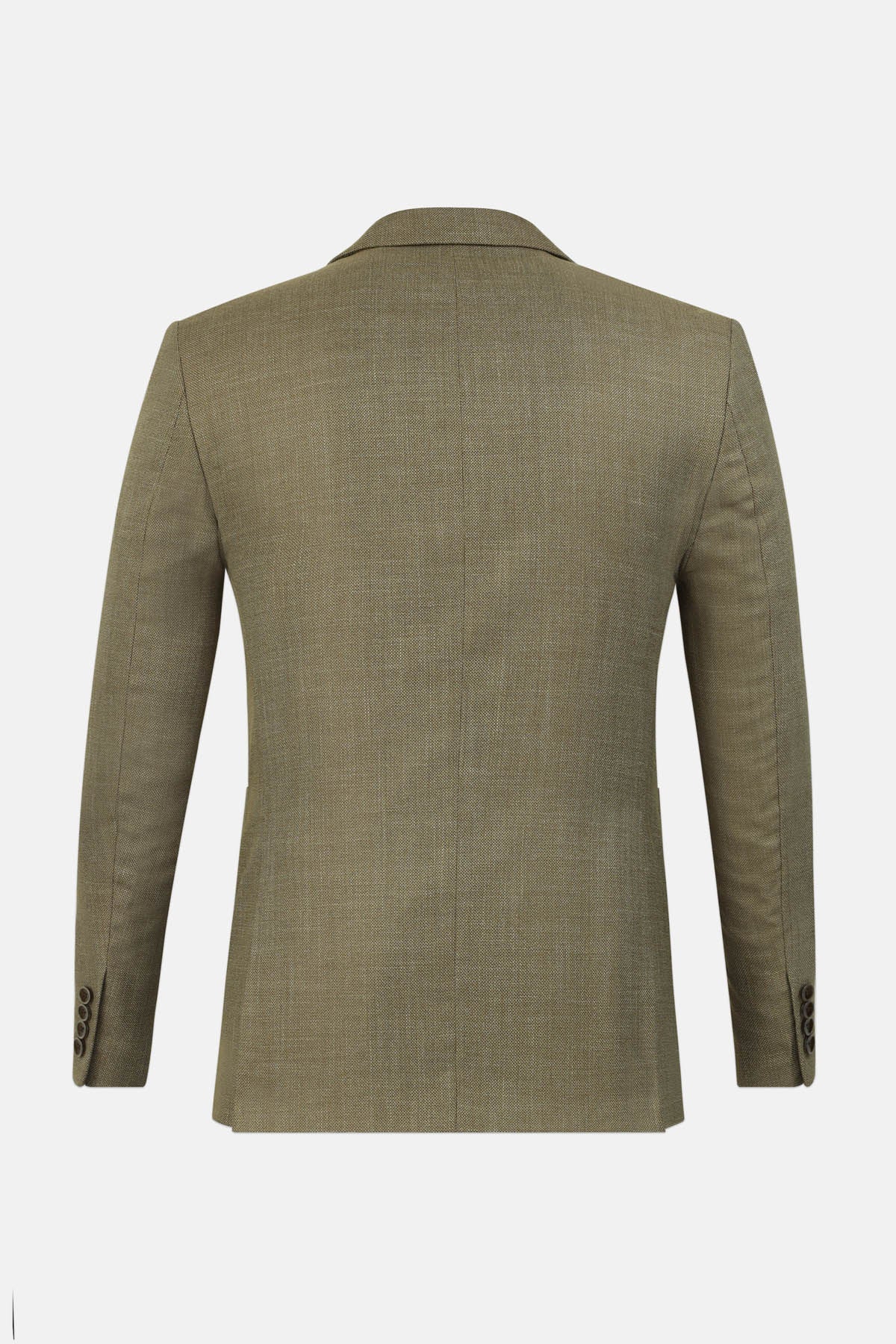 Hound Tooth Drab dark Brown Blazer - 2