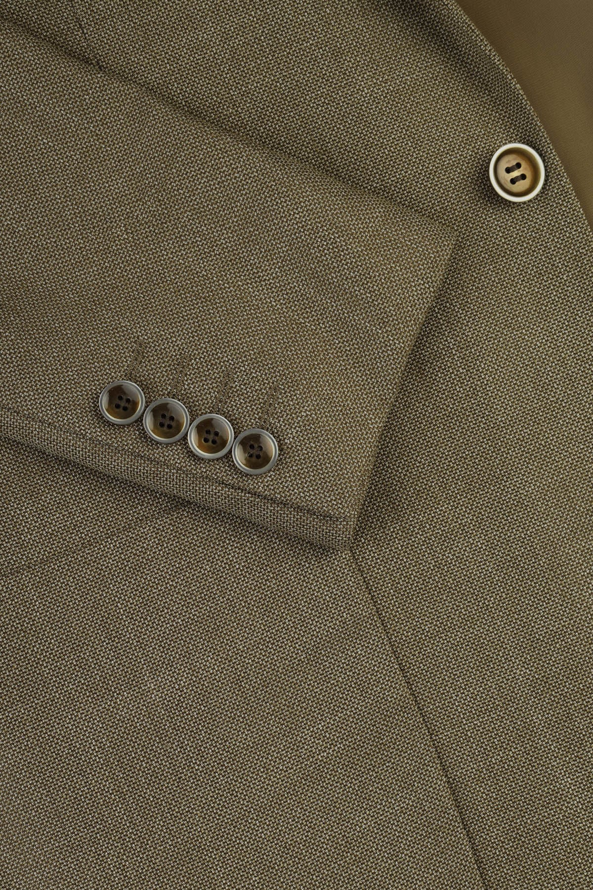 Hound Tooth Drab dark Brown Blazer - 5