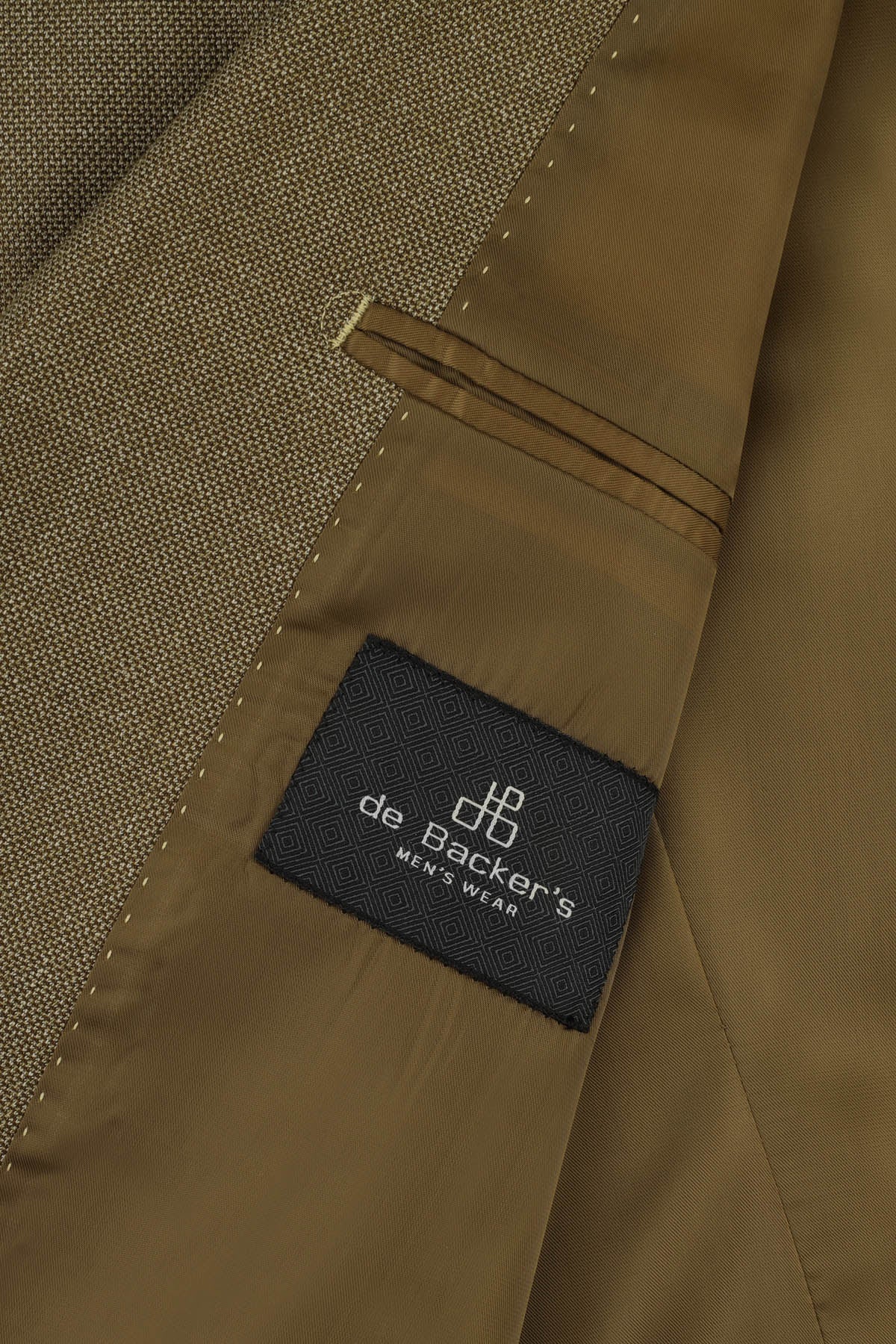 Hound Tooth Drab dark Brown Blazer - 4