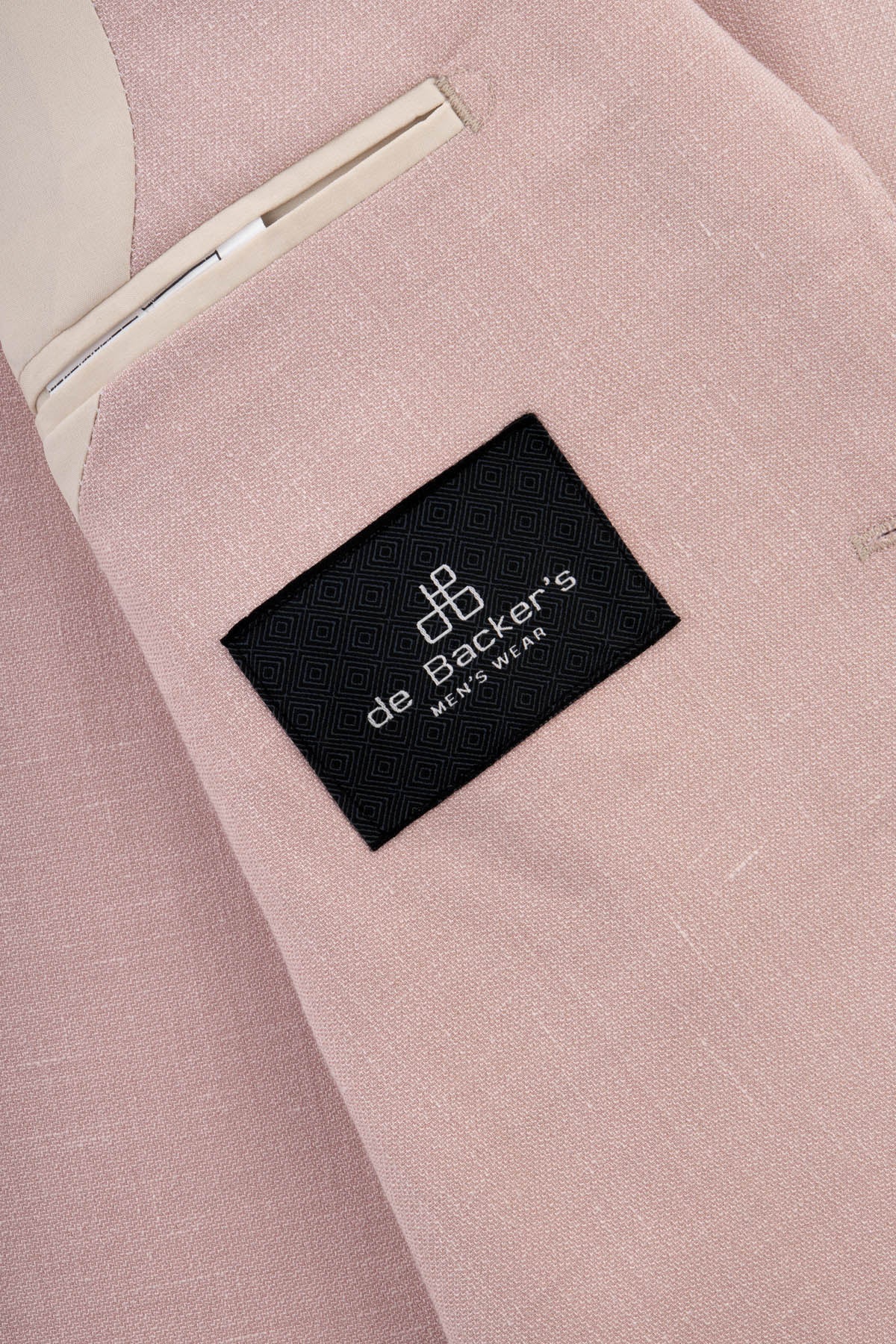 Patterned Pale Dogwood Pink Blazer - 5