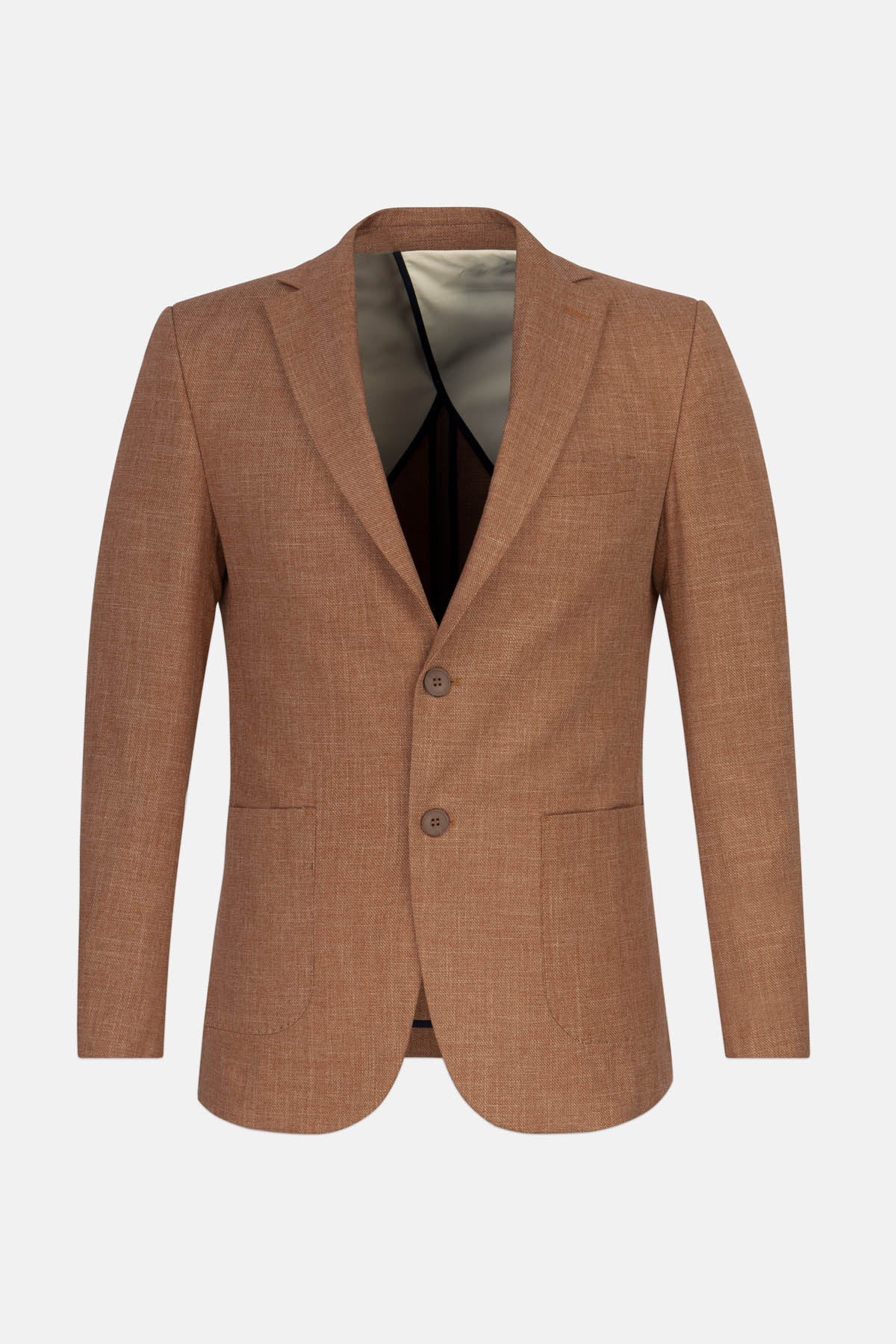 Patterned Brick Blazer - 1