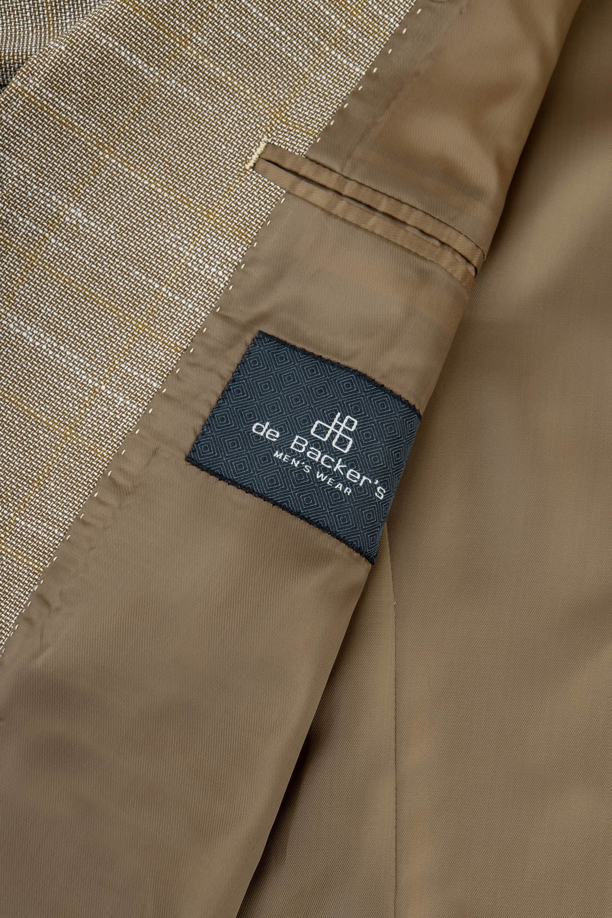 Jacquard Light Olive Blazer - 5