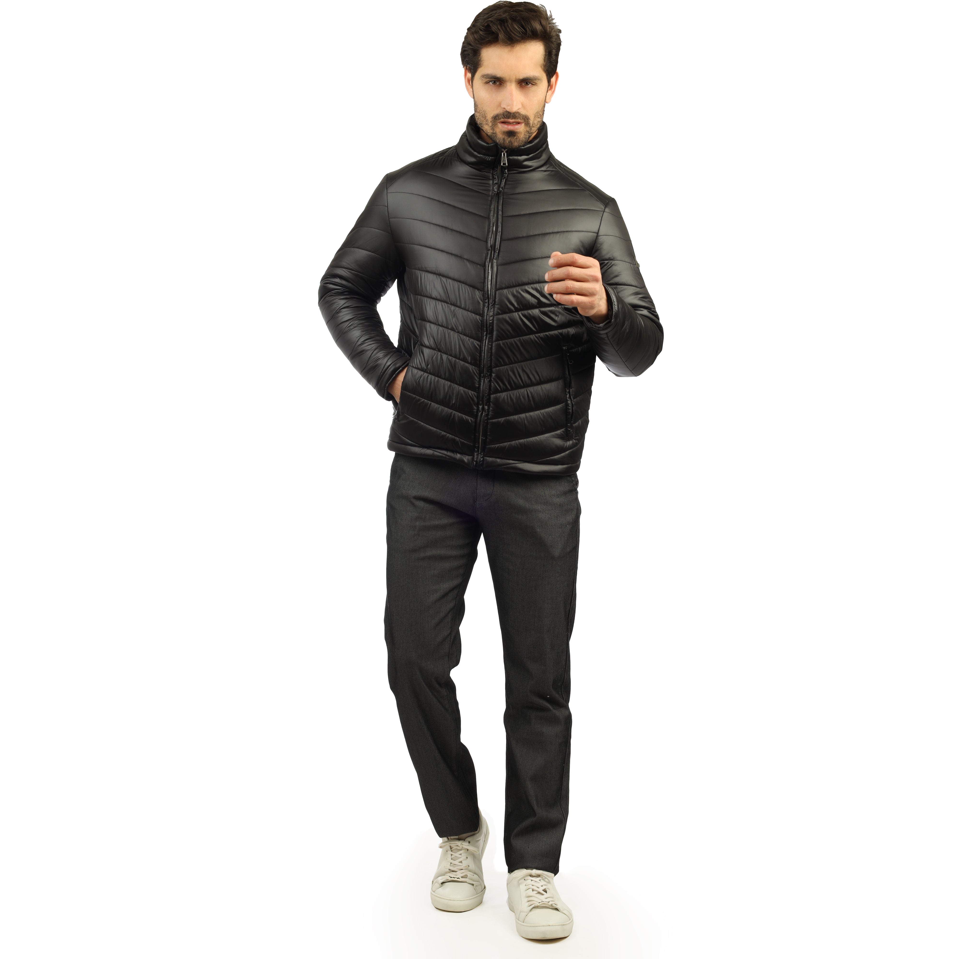 Puffer waterproof Black Sweater - 3