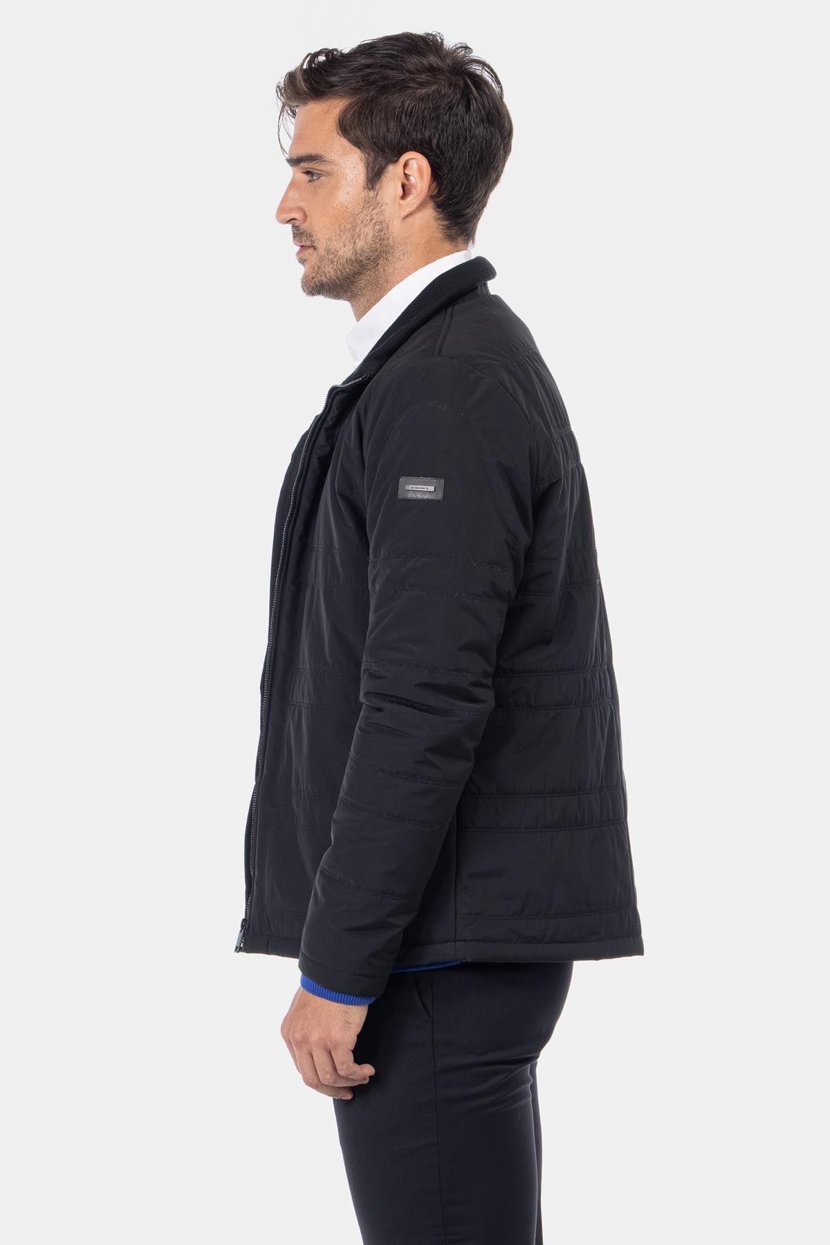 Waterproof Black Sweater Jacket - 5