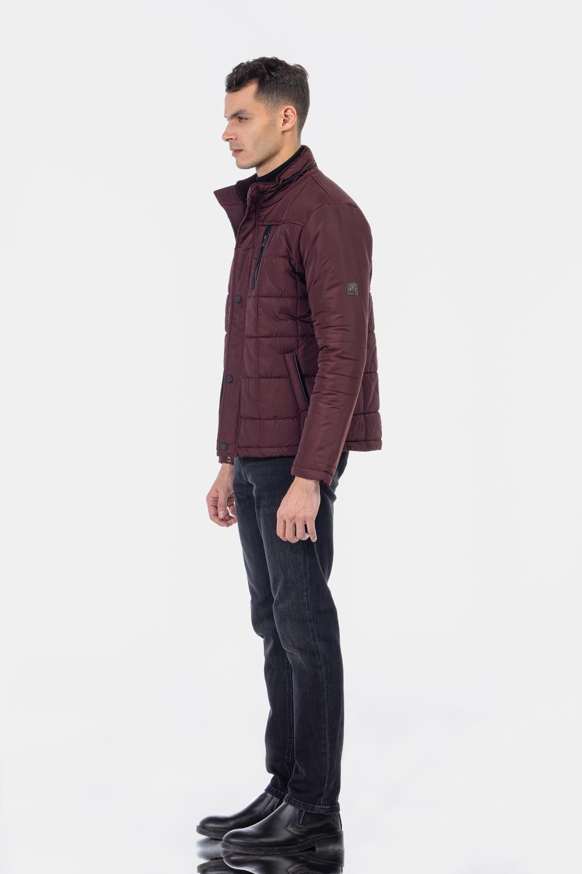 Waterproof Dark Red Sweater - 2