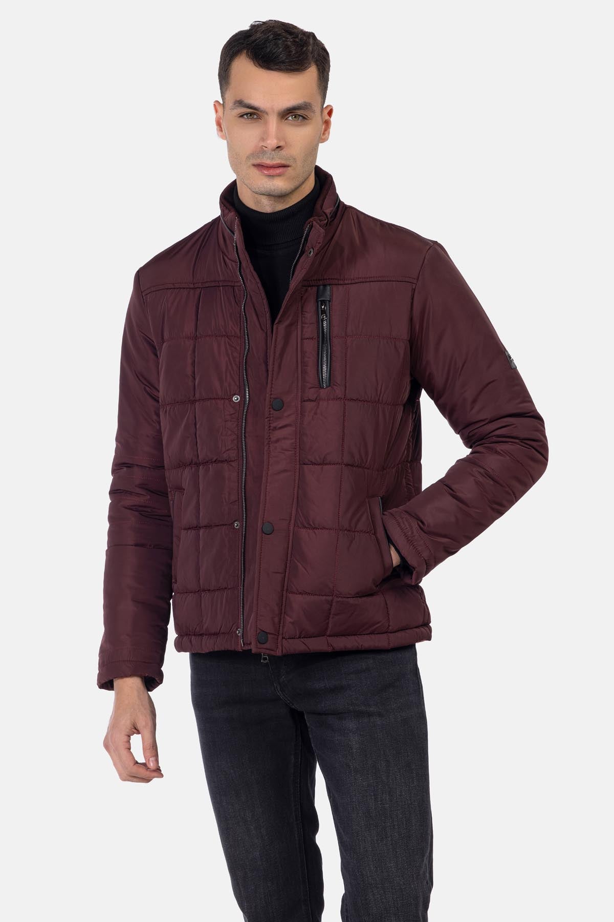 Waterproof Dark Red Sweater - 4