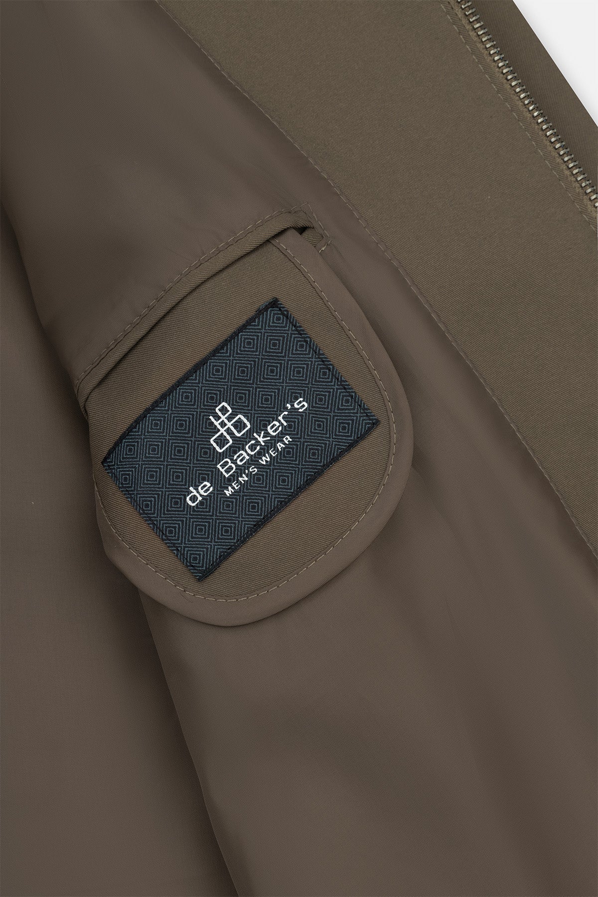 Bomber Burnt Brown Jacket - 4