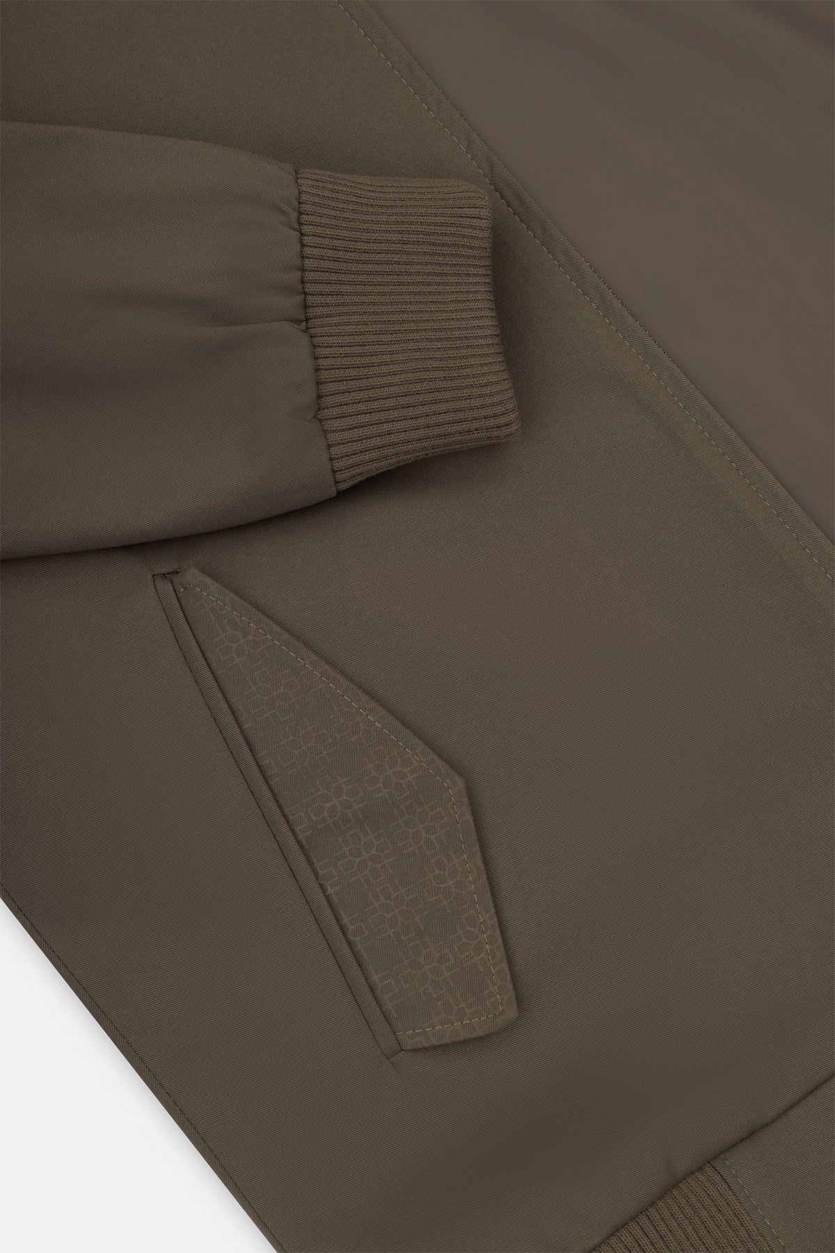 Bomber Burnt Brown Jacket - 3