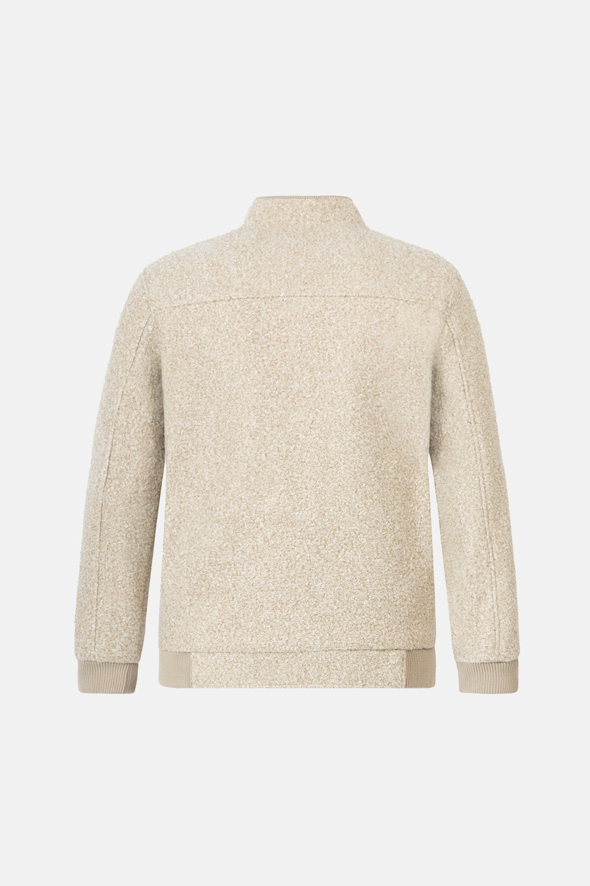 Light Beige Felt Jacket - 4