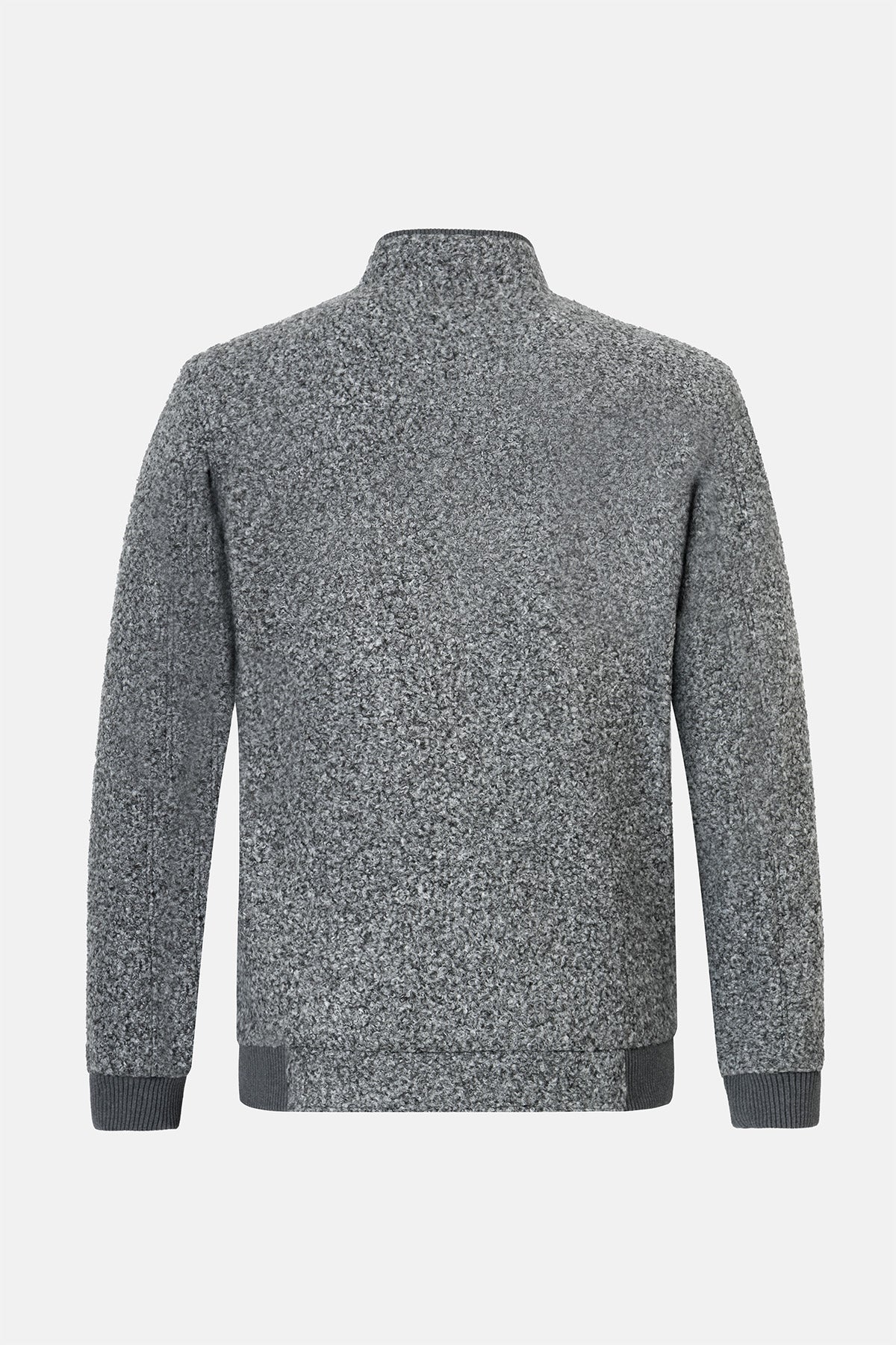 Gray Felt Jacket - 4
