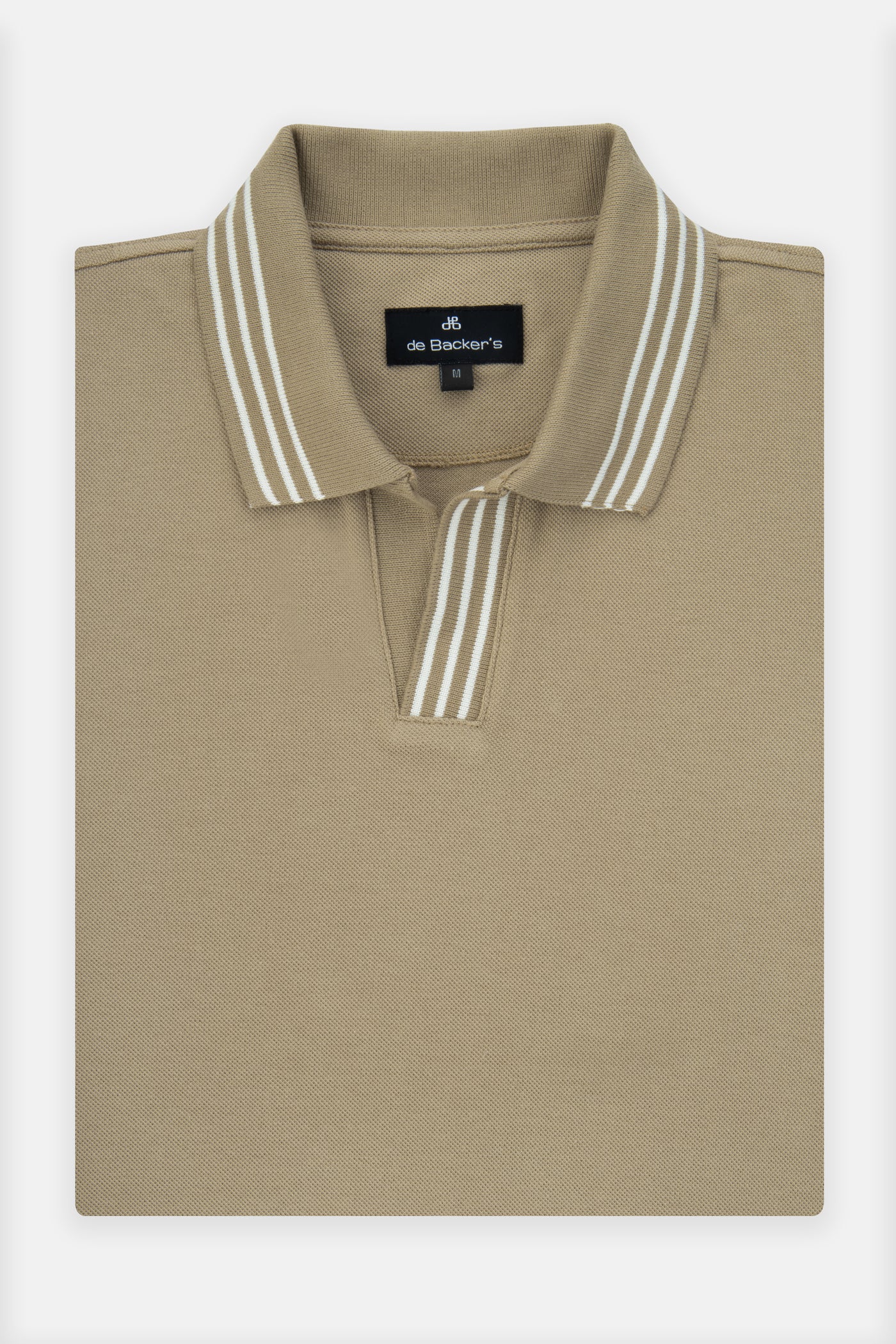 Pique Solid Beige Polo