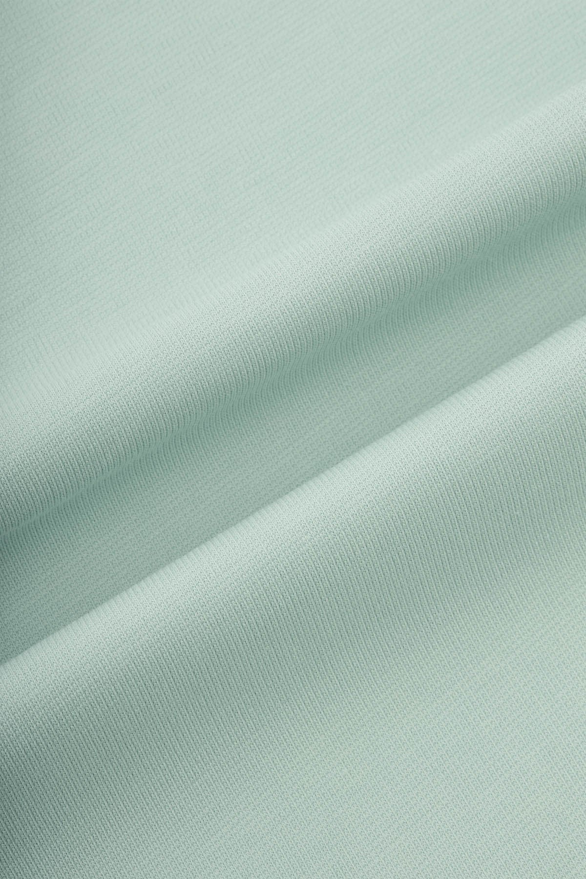 Pique Solid Green Spring Rain Polo - 4