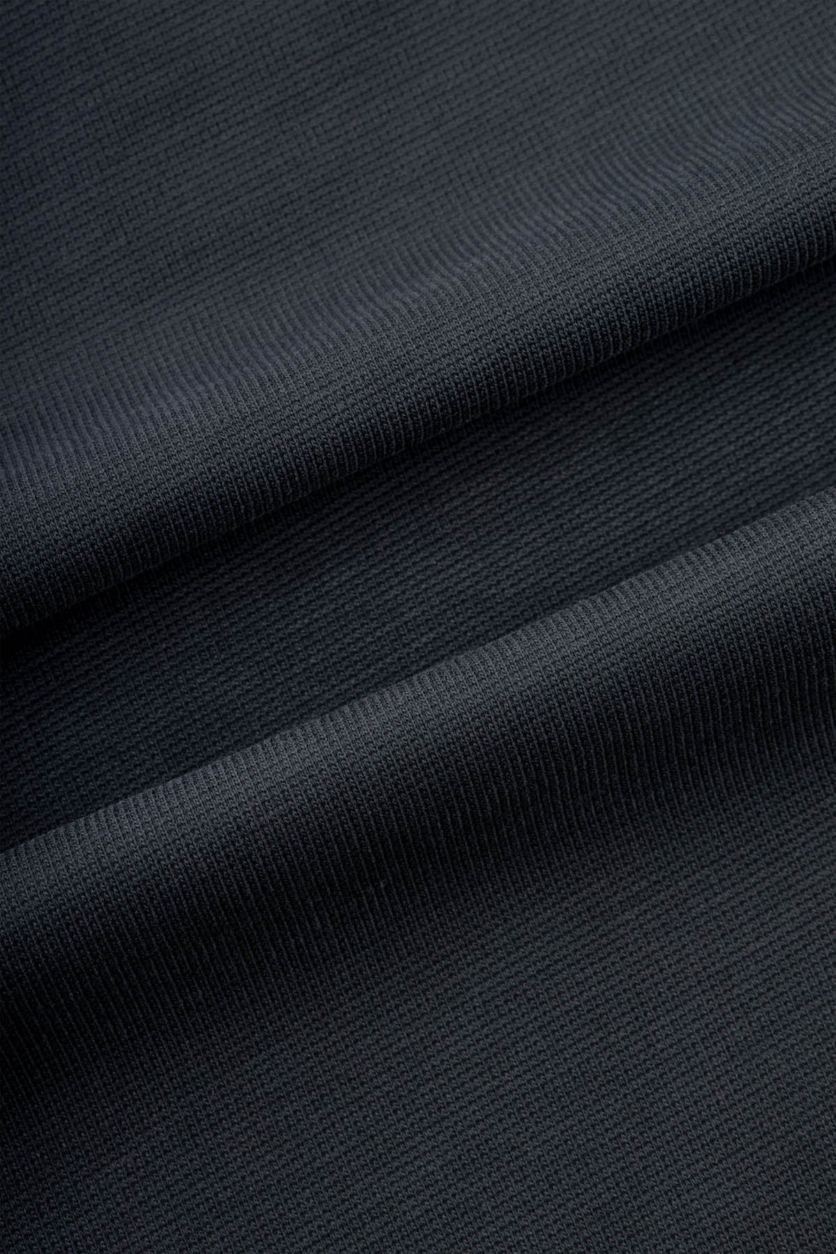 Pique Solid Dark Gray Polo - 4