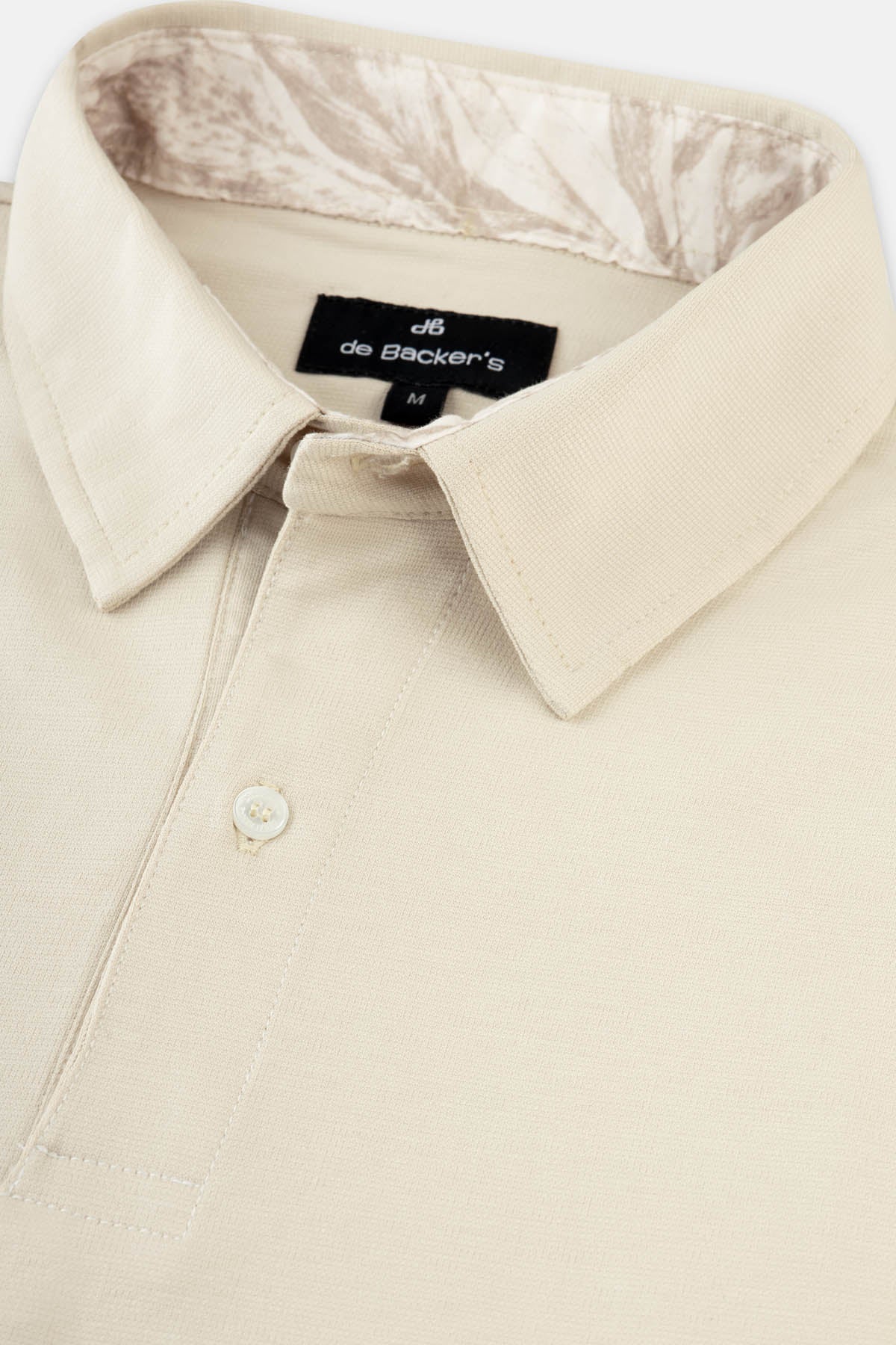 Solid Pique Light-Beige Polo - 2