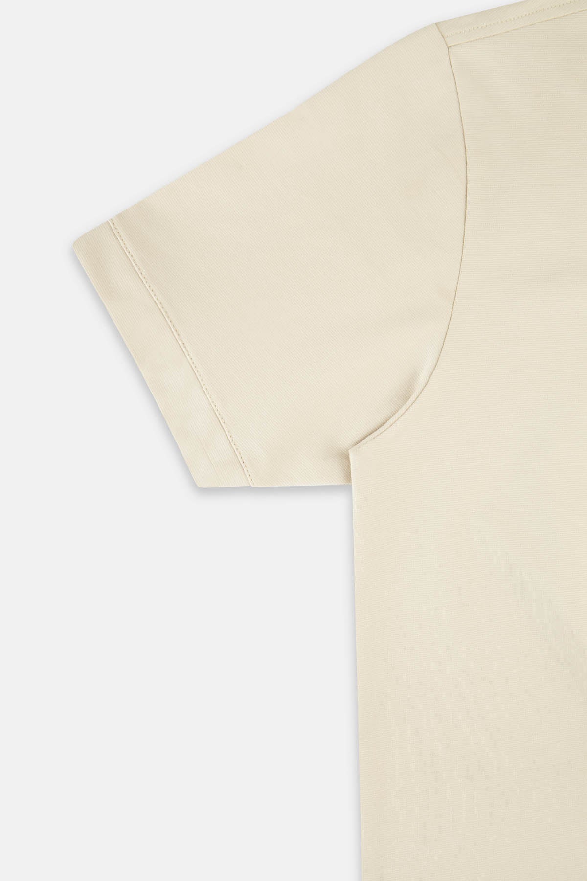 Solid Pique Light-Beige Polo - 3