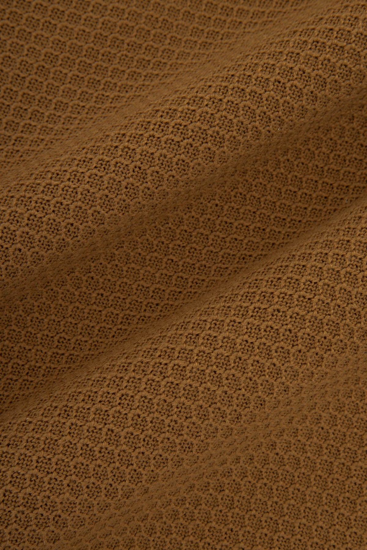 Jacquard Knitted Russet Hazel Polo - 4