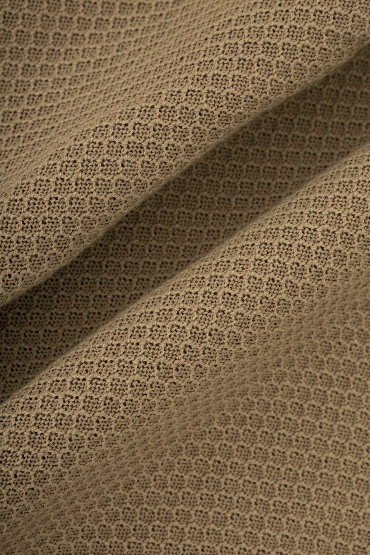 Jacquard Knitted Chamoisee Polo - 4
