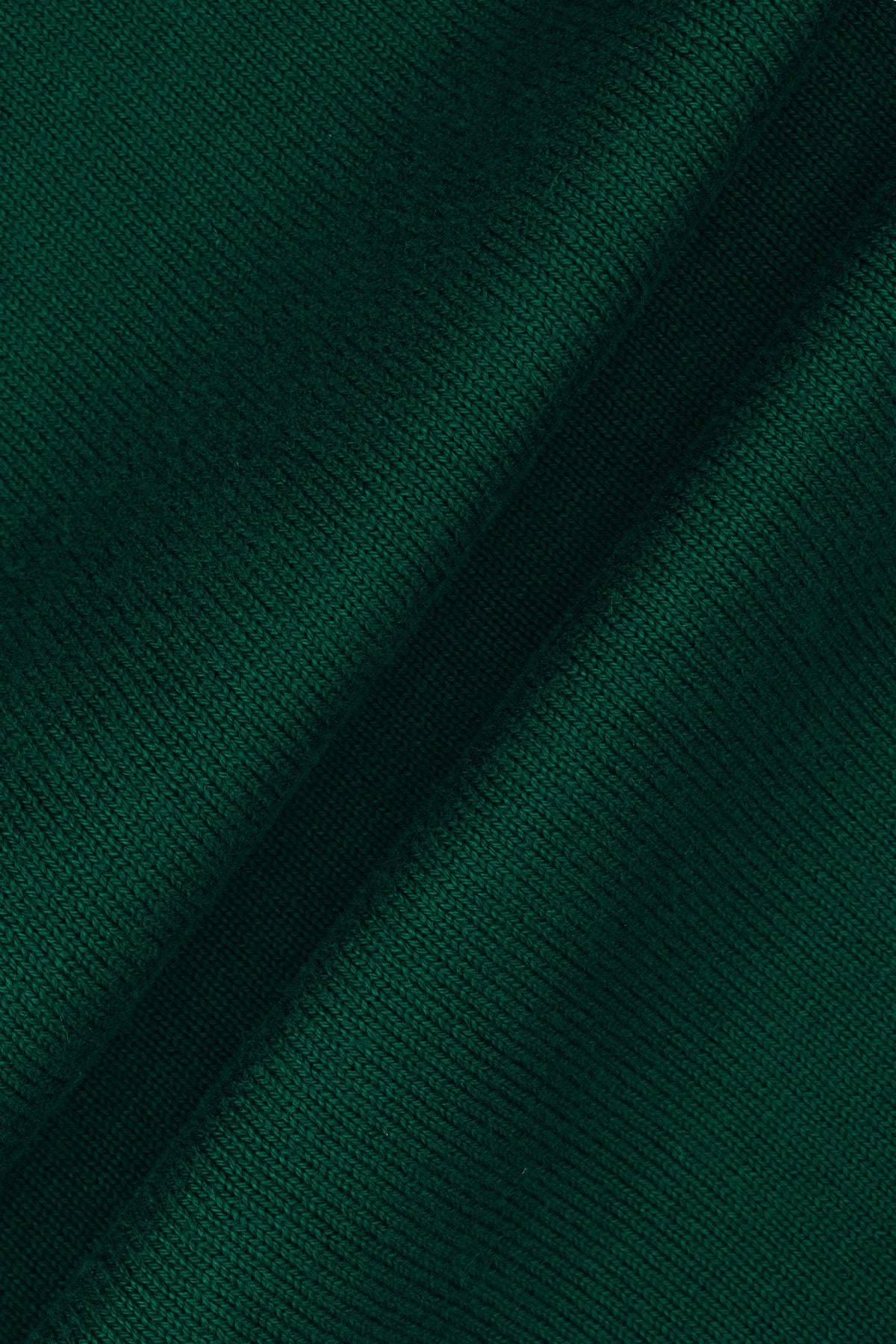 Green V-Neck Pullover - 4