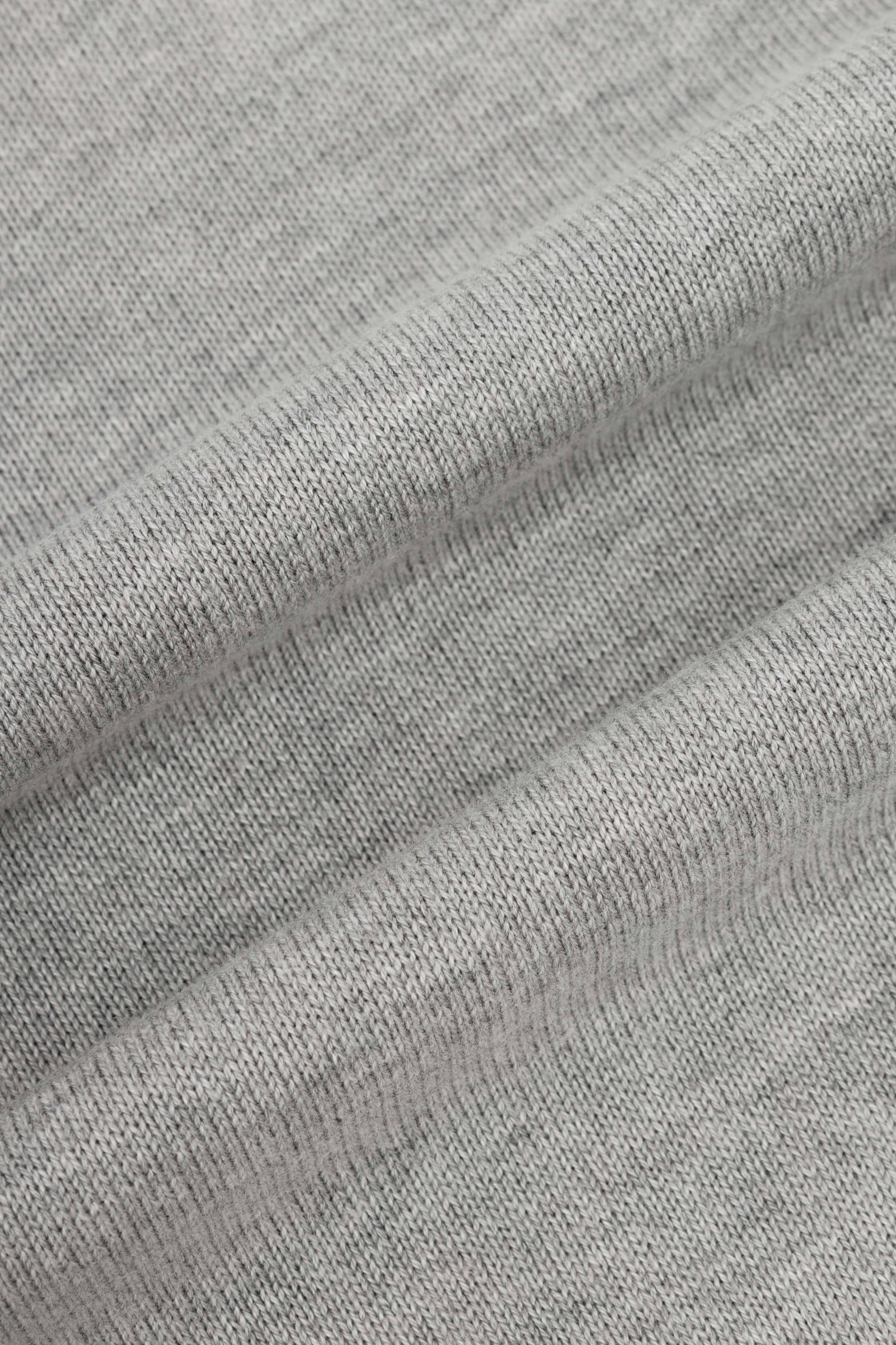 V-Neck Gray Pullover