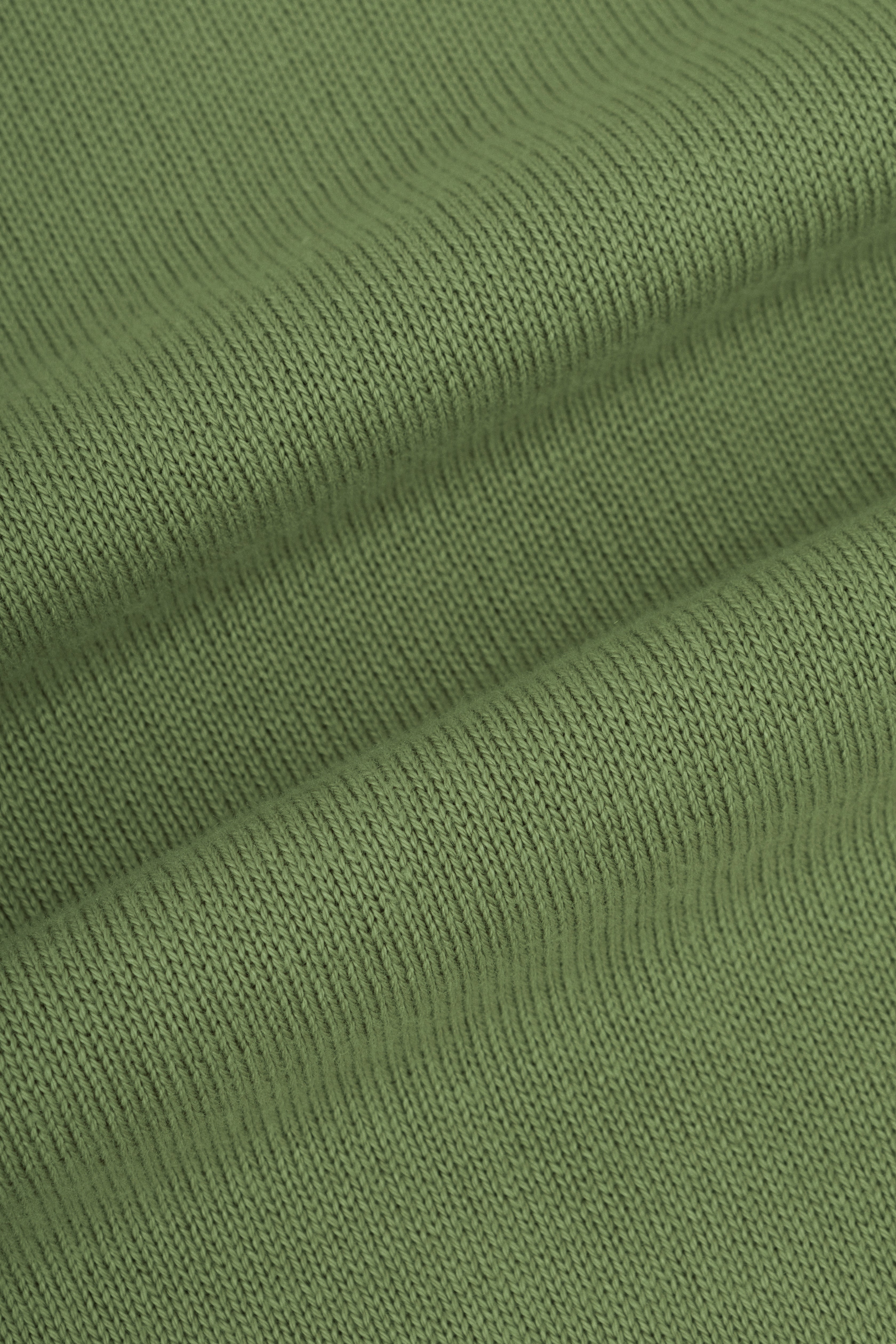 V-Neck Light Green Pullover