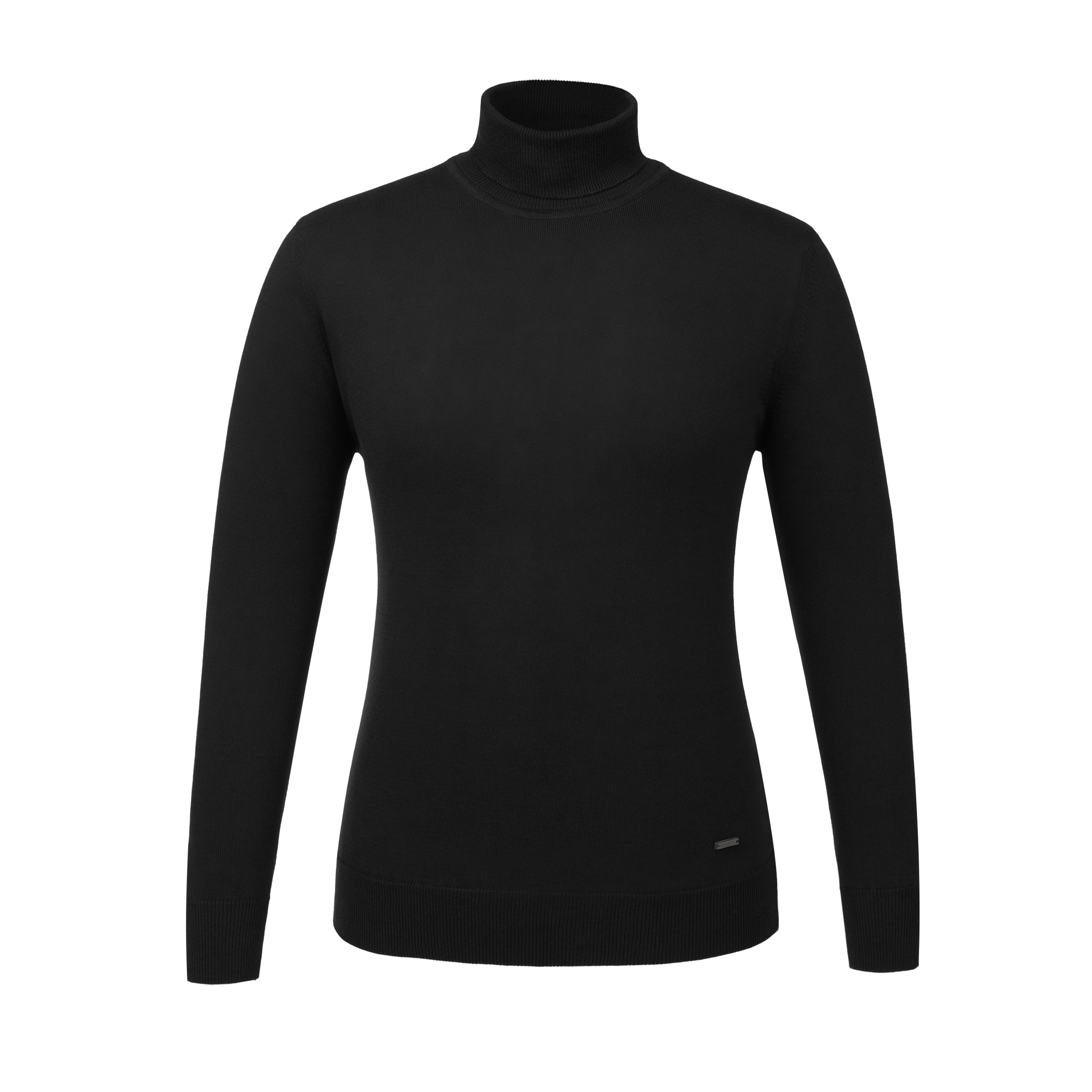 Patterned Knitted Round-Neck Pullover - 4