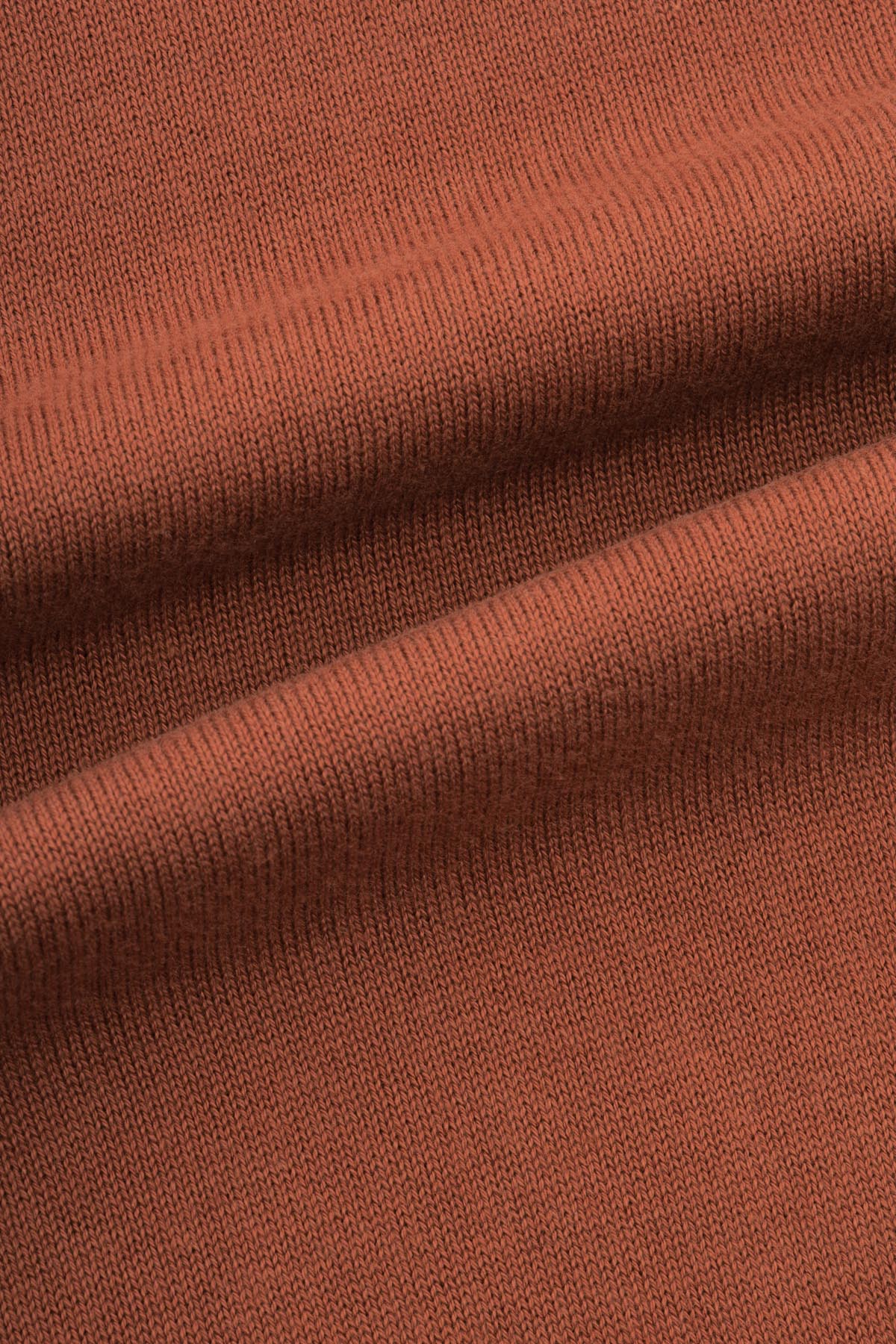 Solid Brick High Neck Pullover - 4