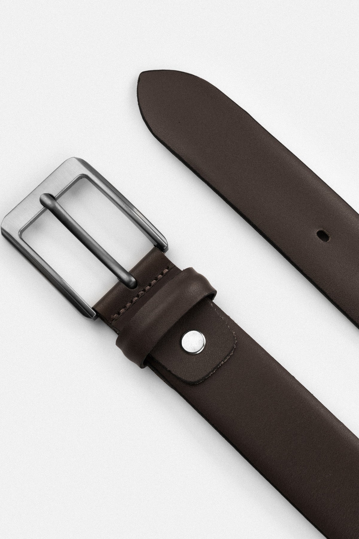 Brown Classic Leather Belt