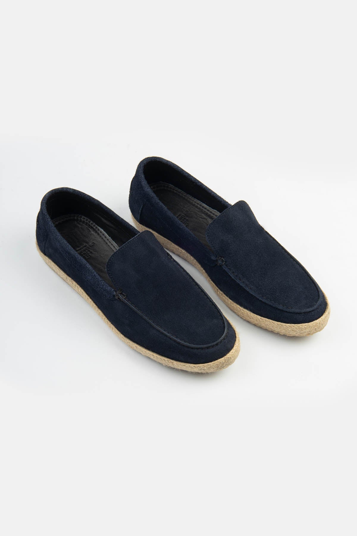 Moccasin Dark Navy Chamois Shoes - 2