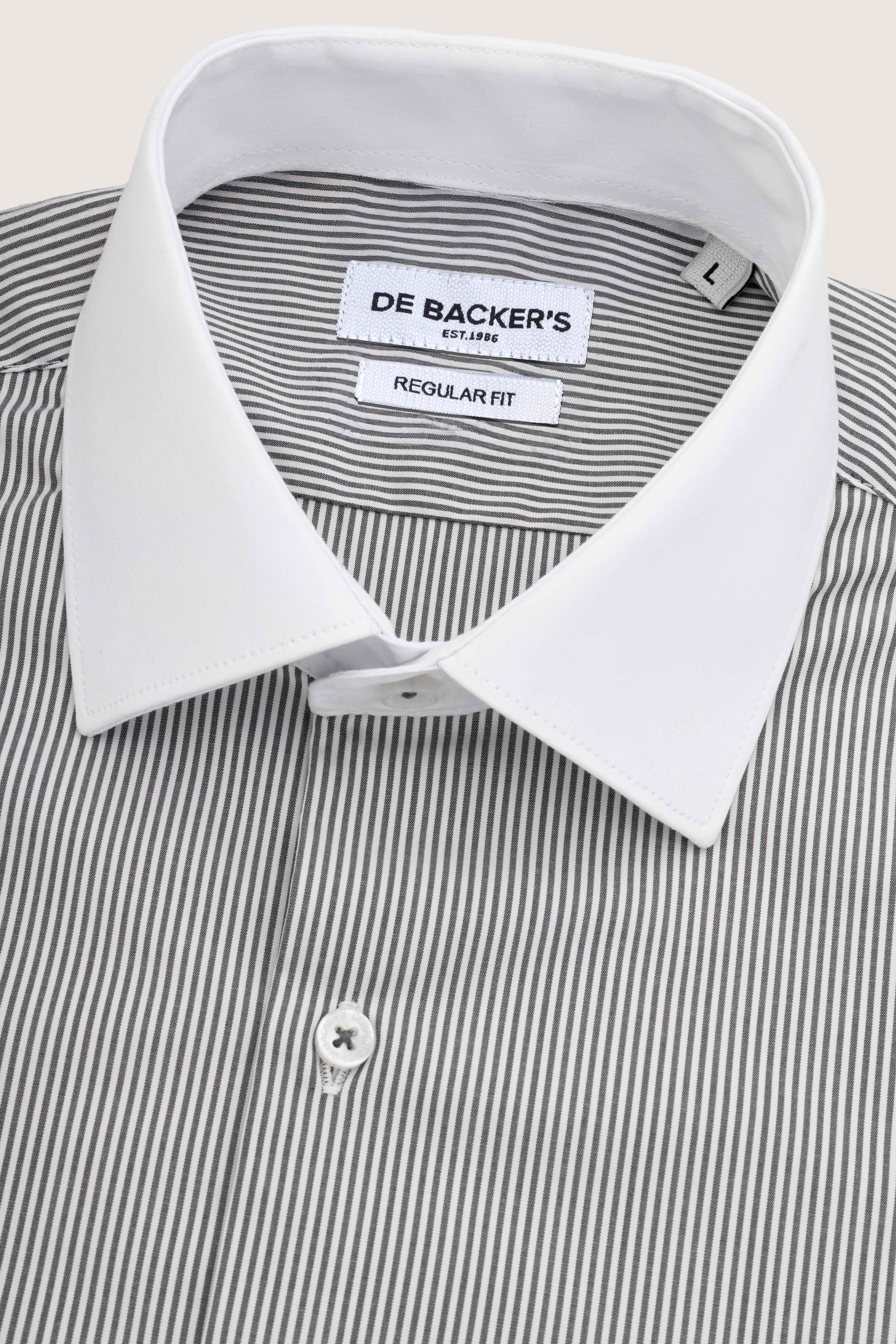 Black Striped Bamboo Classic Shirt