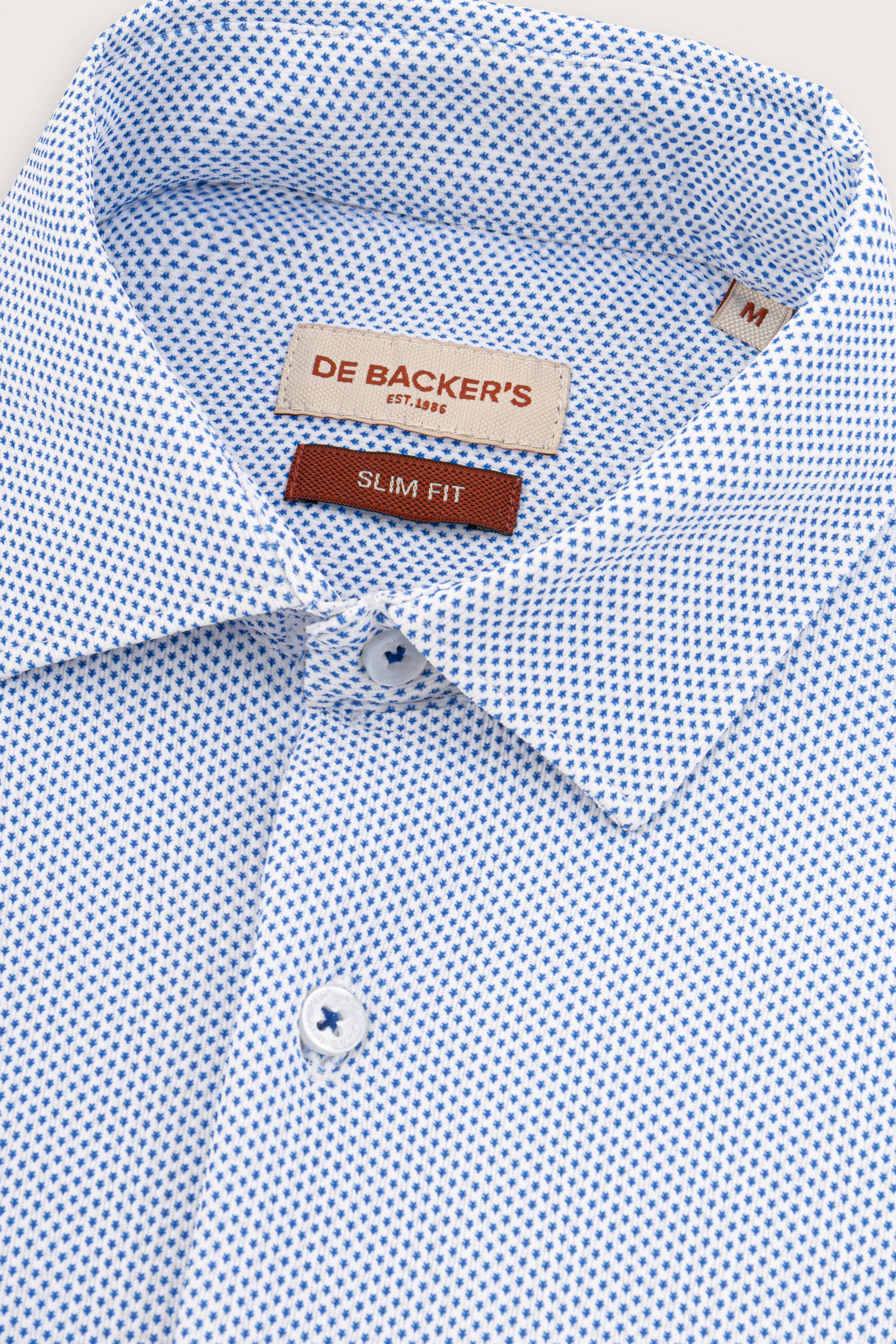 Light Blue Printed Casual Shirt