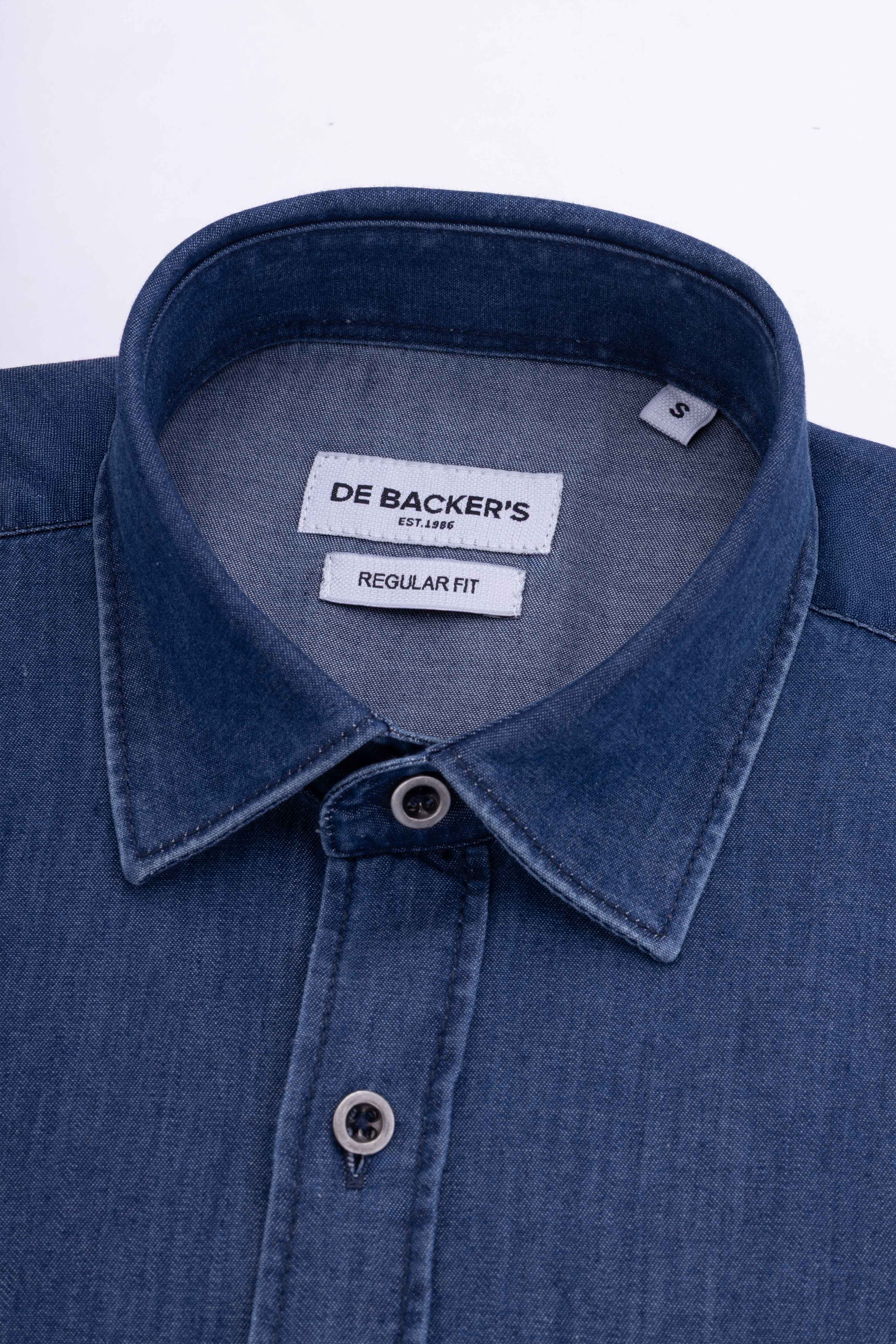 Navy Jeans Casual Shirt