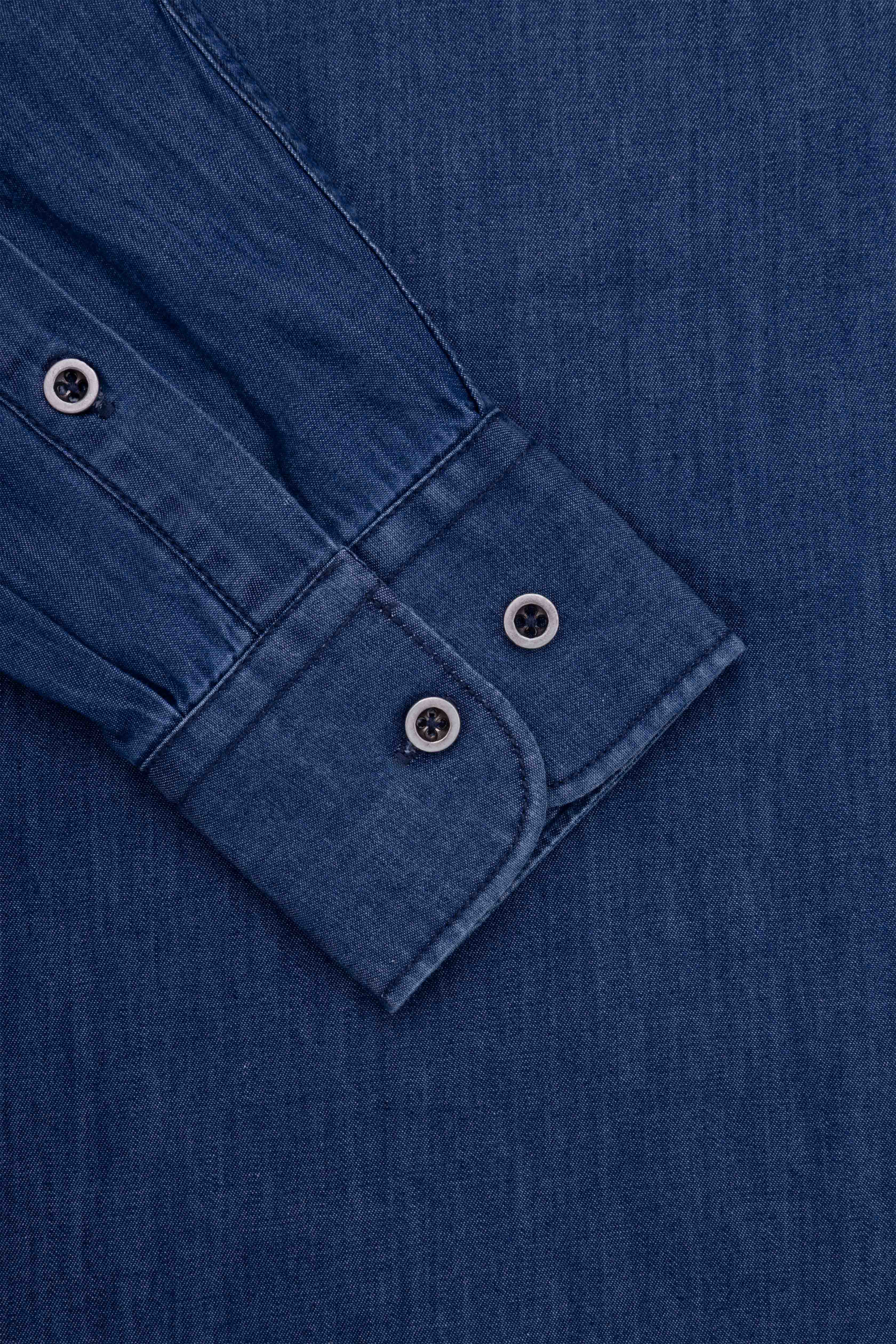 Navy Jeans Casual Shirt