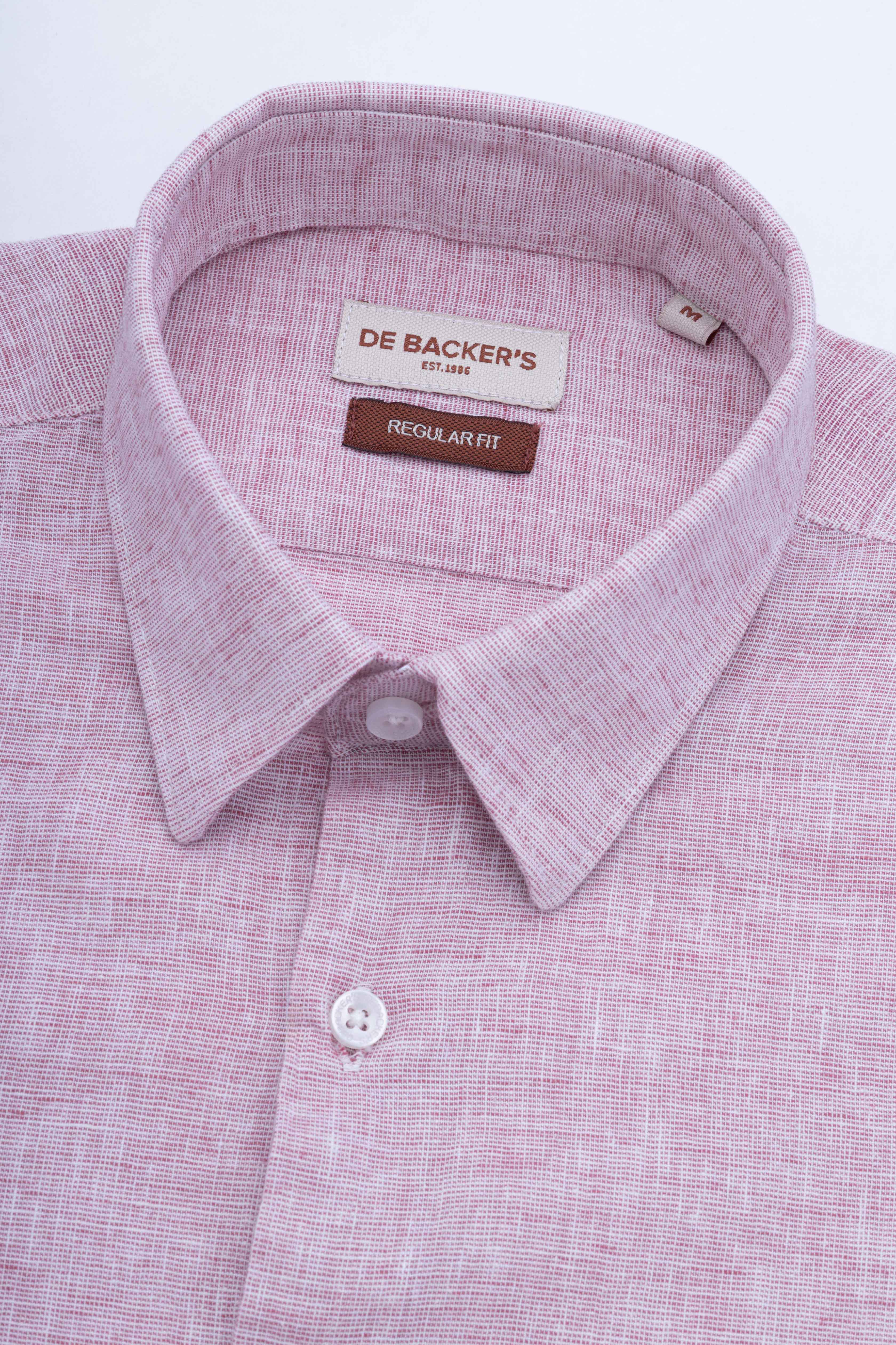 Rose Linen Blend Casual Shirt