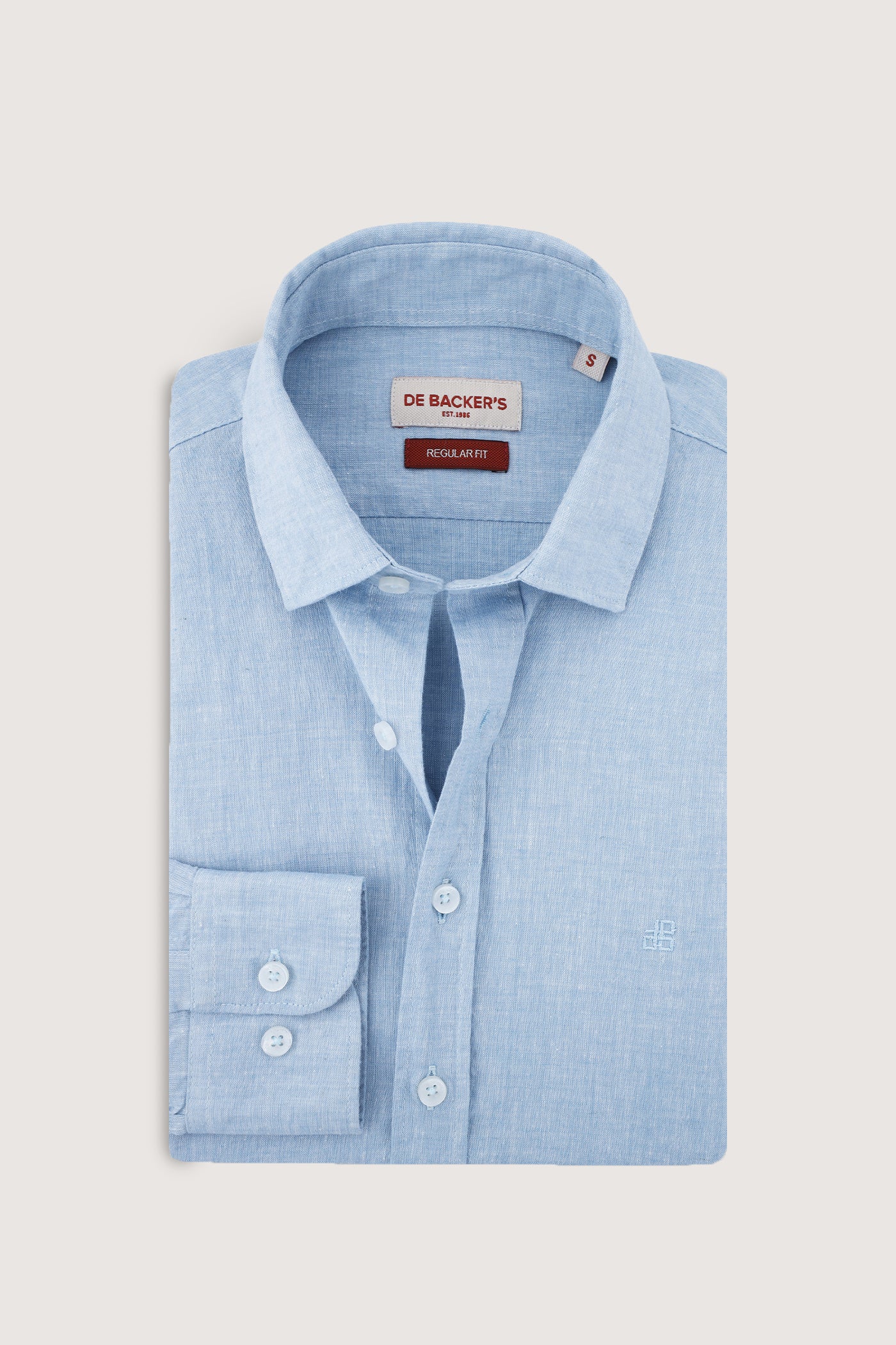 Sky Blue Casual Shirt - De Backers - 4