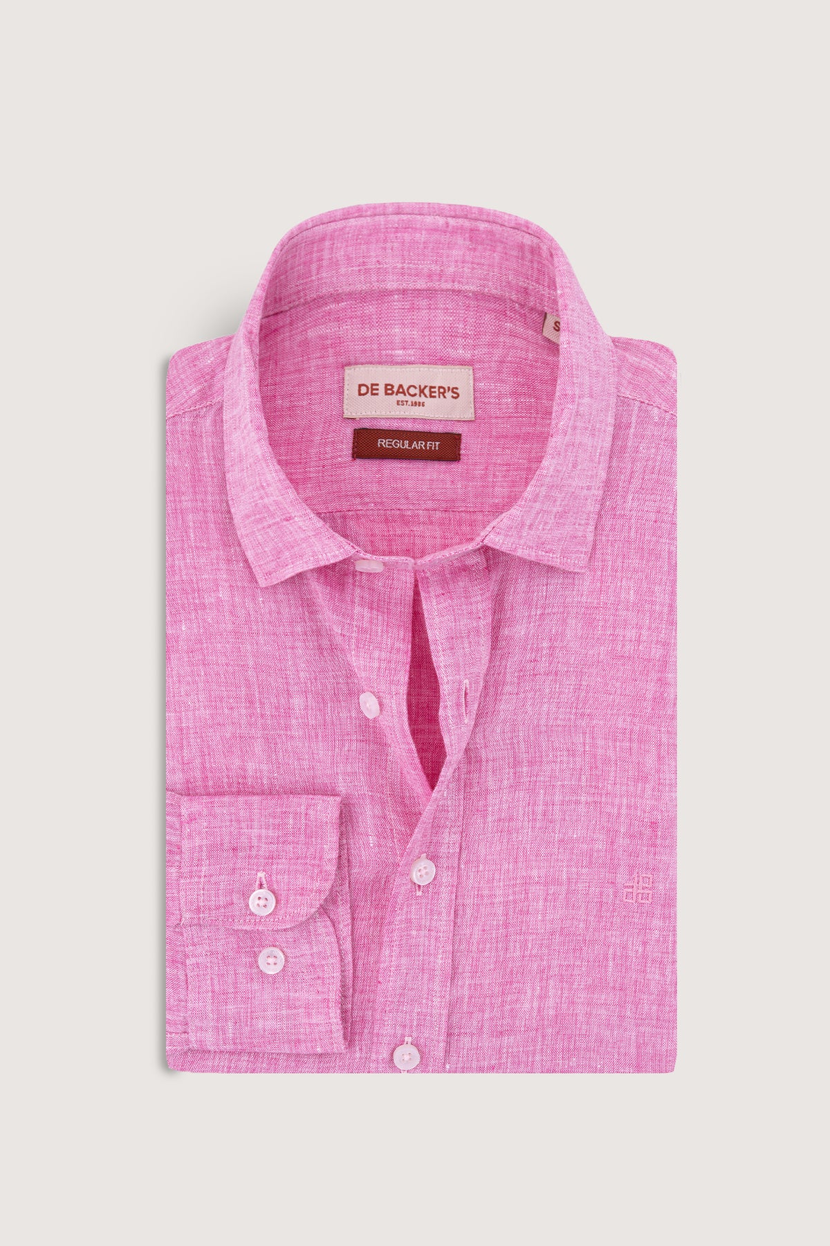 Pink Casual Shirt - De Backers - 1