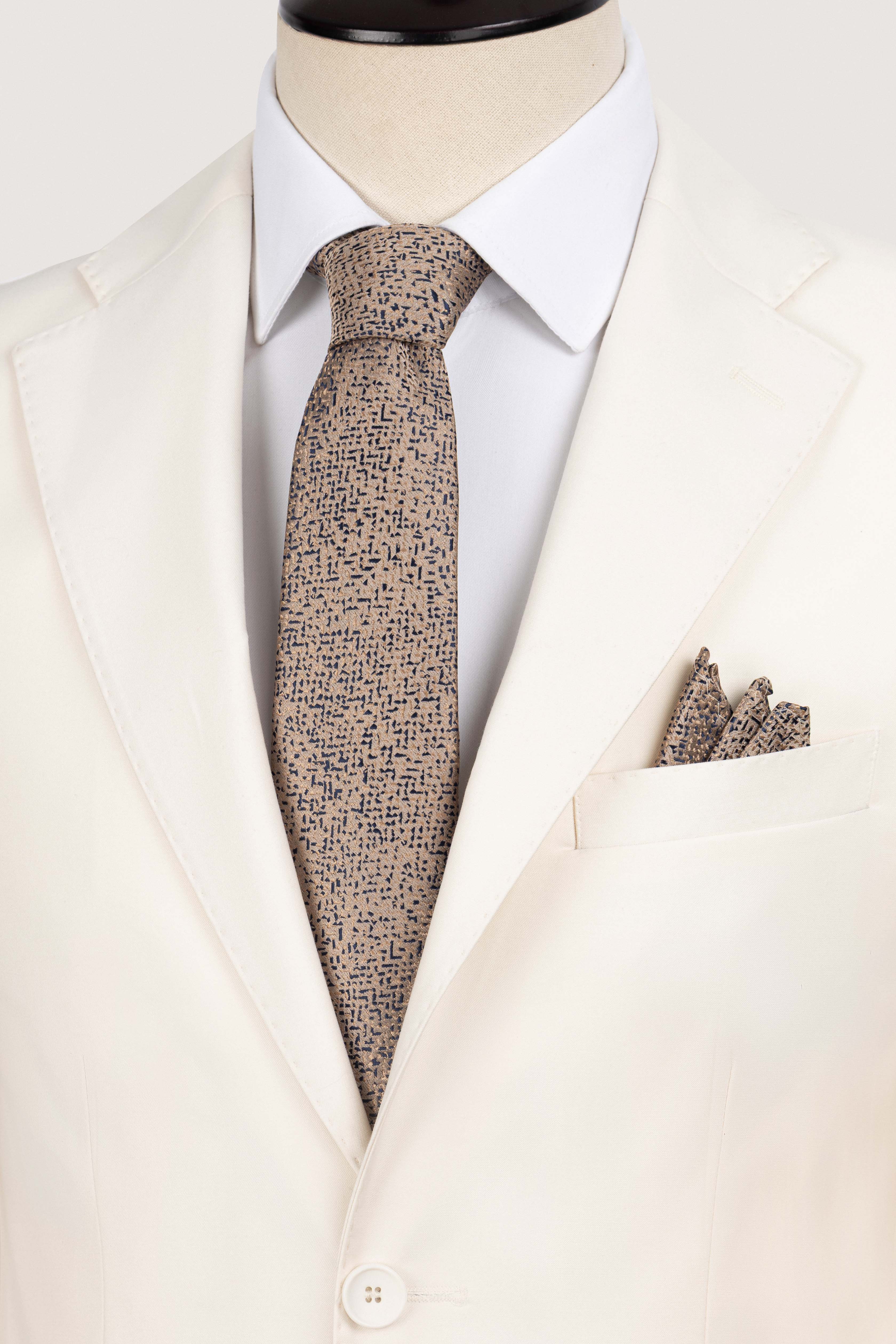 Crème Bamboo Classic Suit