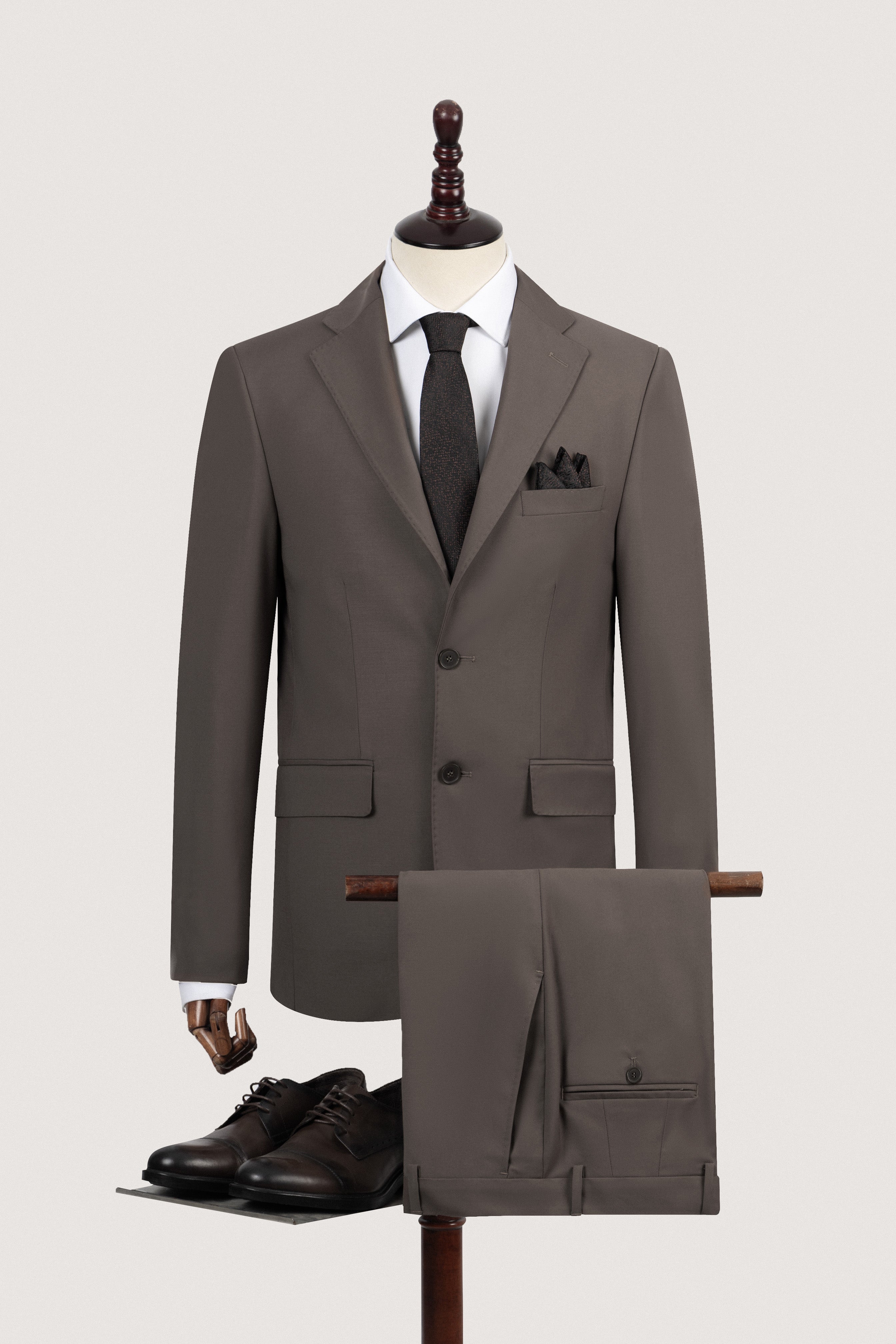 Coffee Bamboo Classic Suit