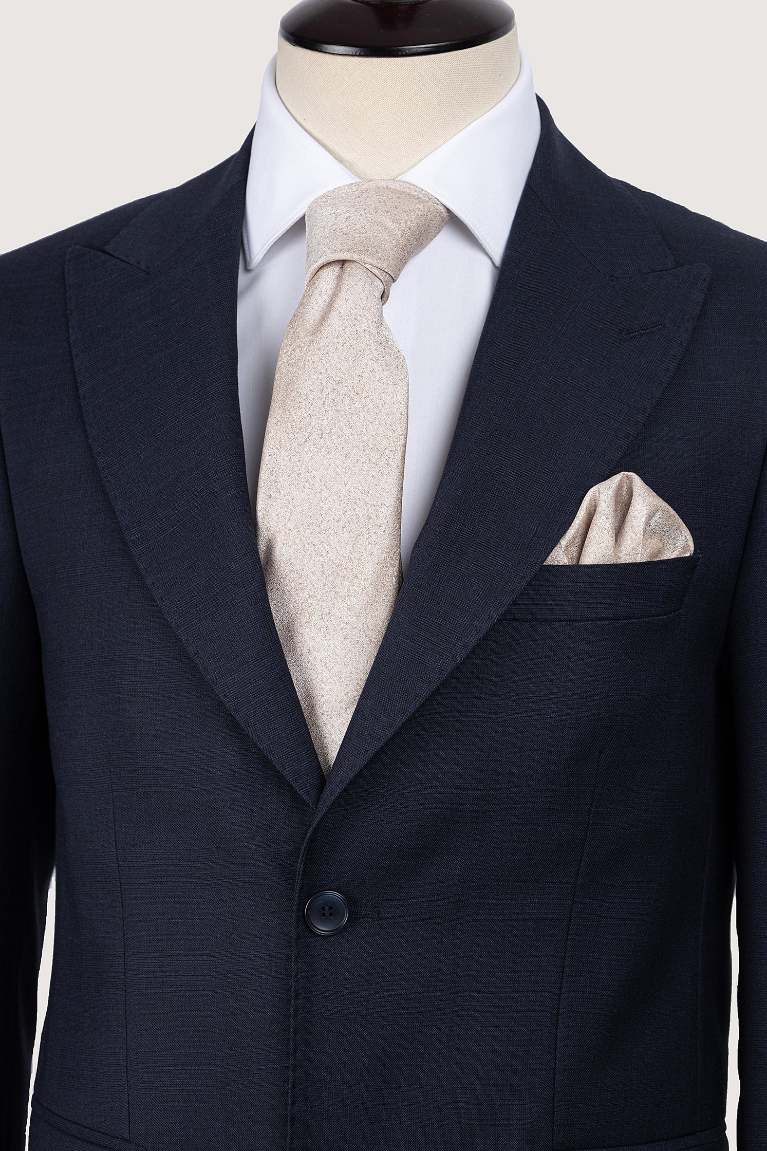 Navy Check Classic Suit - De Backers - 2