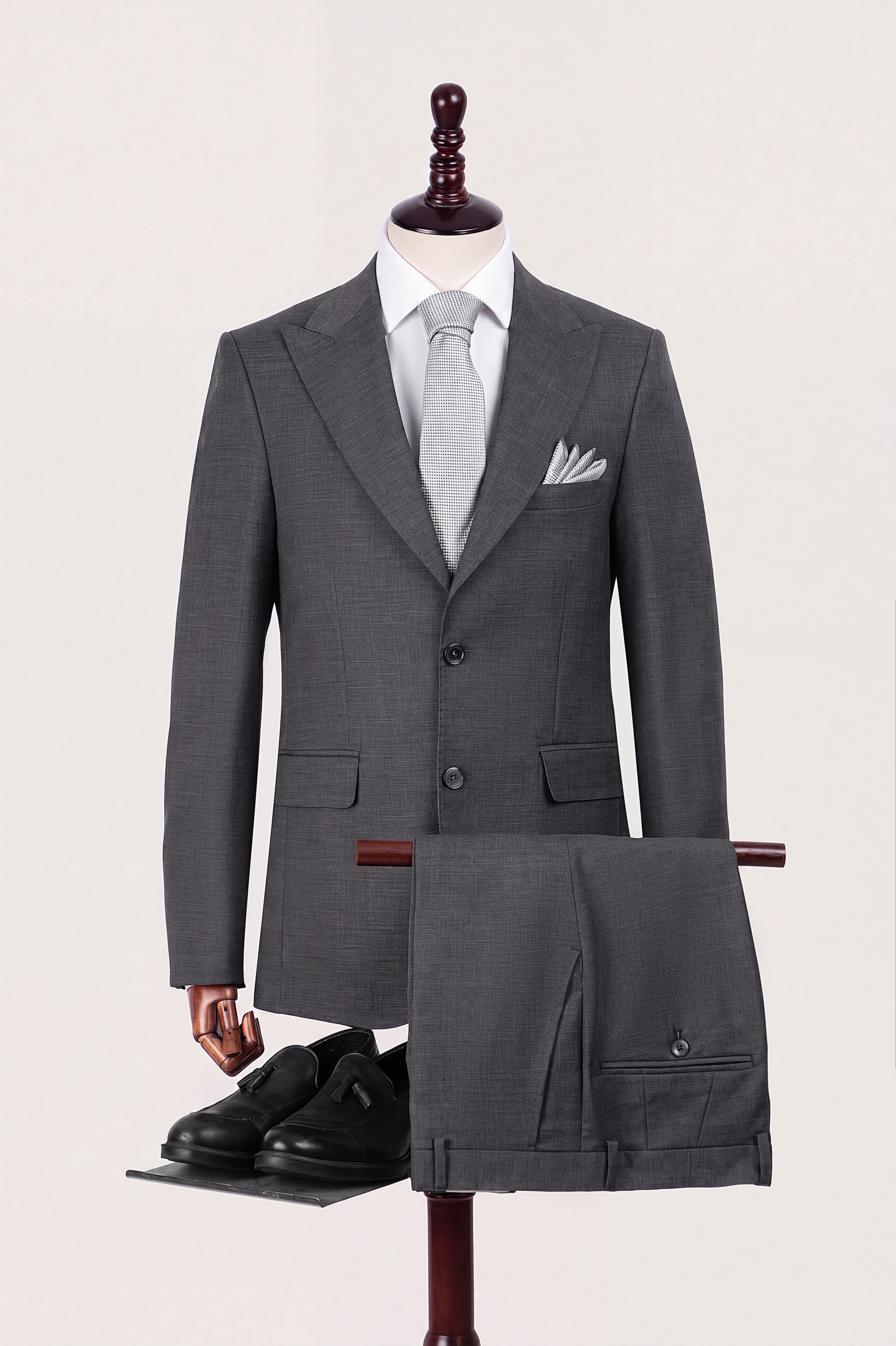 dark-grey-check-classic-suit-dm21s261603 - 1